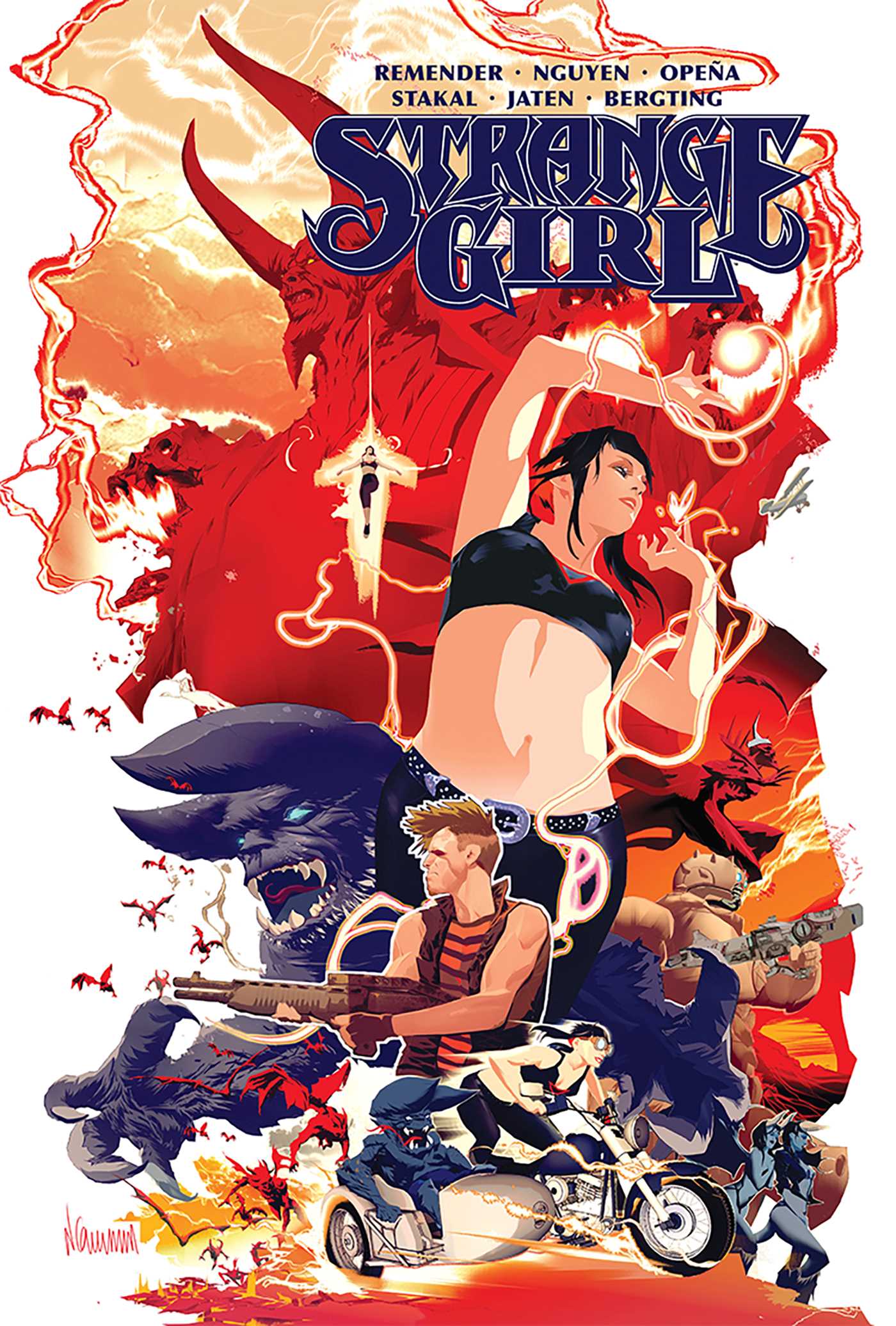 Strange Girl Deluxe Hardcover