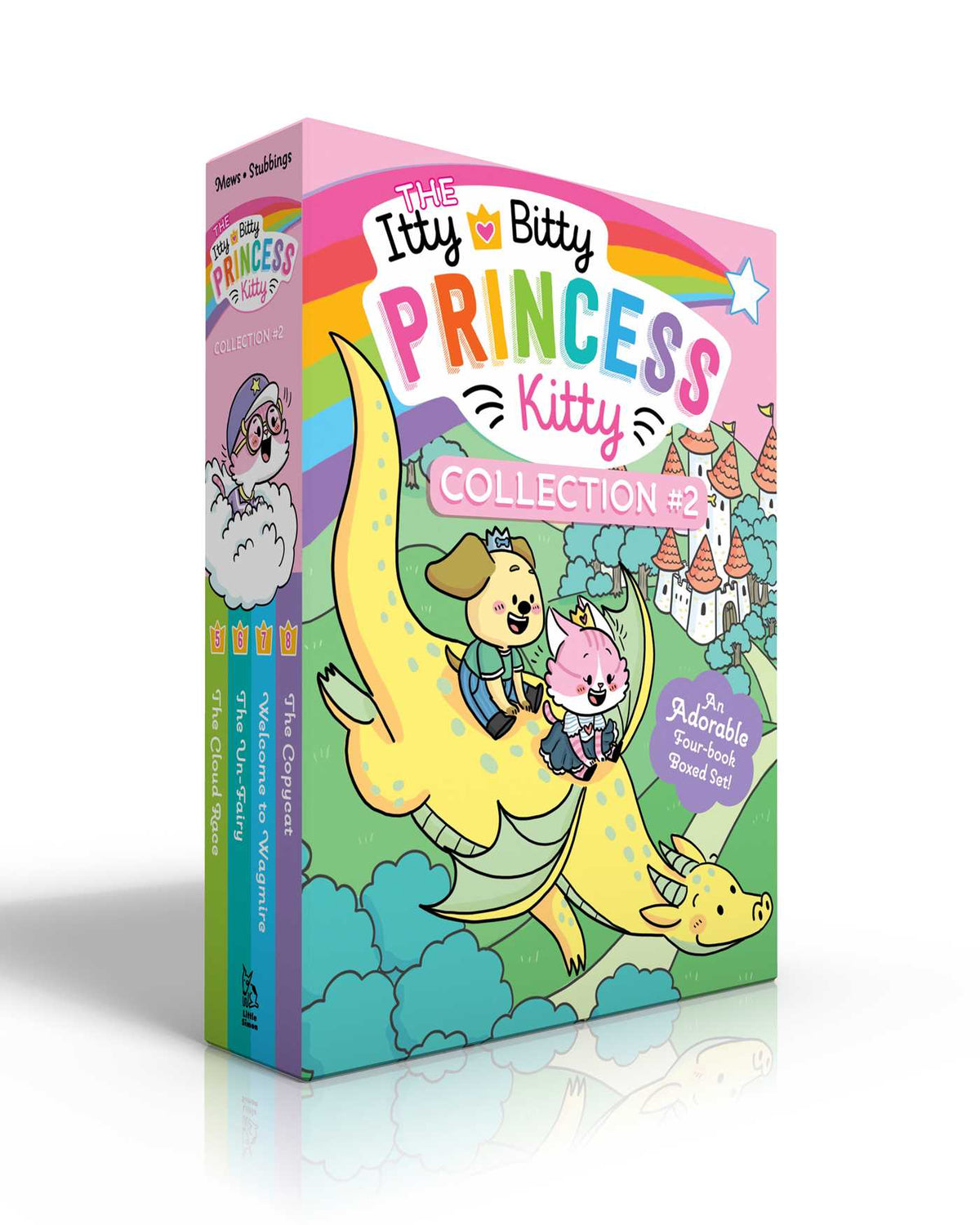 Itty Bitty Princess Kitty Collection #2 (Boxed Set): The Cloud Race; The Un-Fairy; Welcome to Wagmire; The Copycat