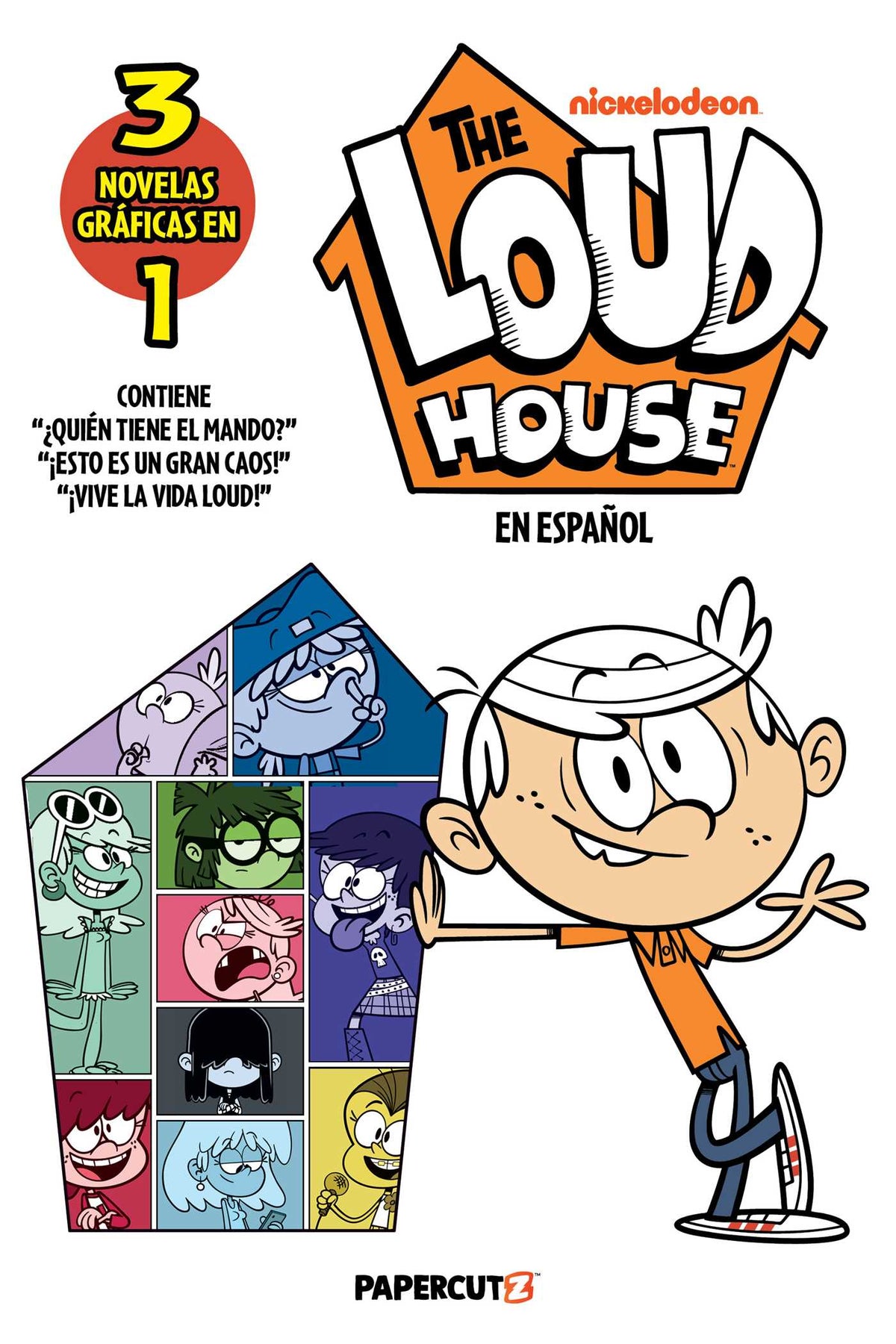 Loud House 3 in 1 Vol. 1 (Spanish Language Edition)
