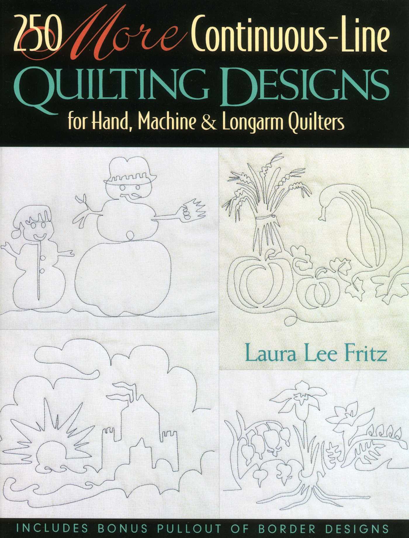 250 More Continuous-Line Quilting Designs