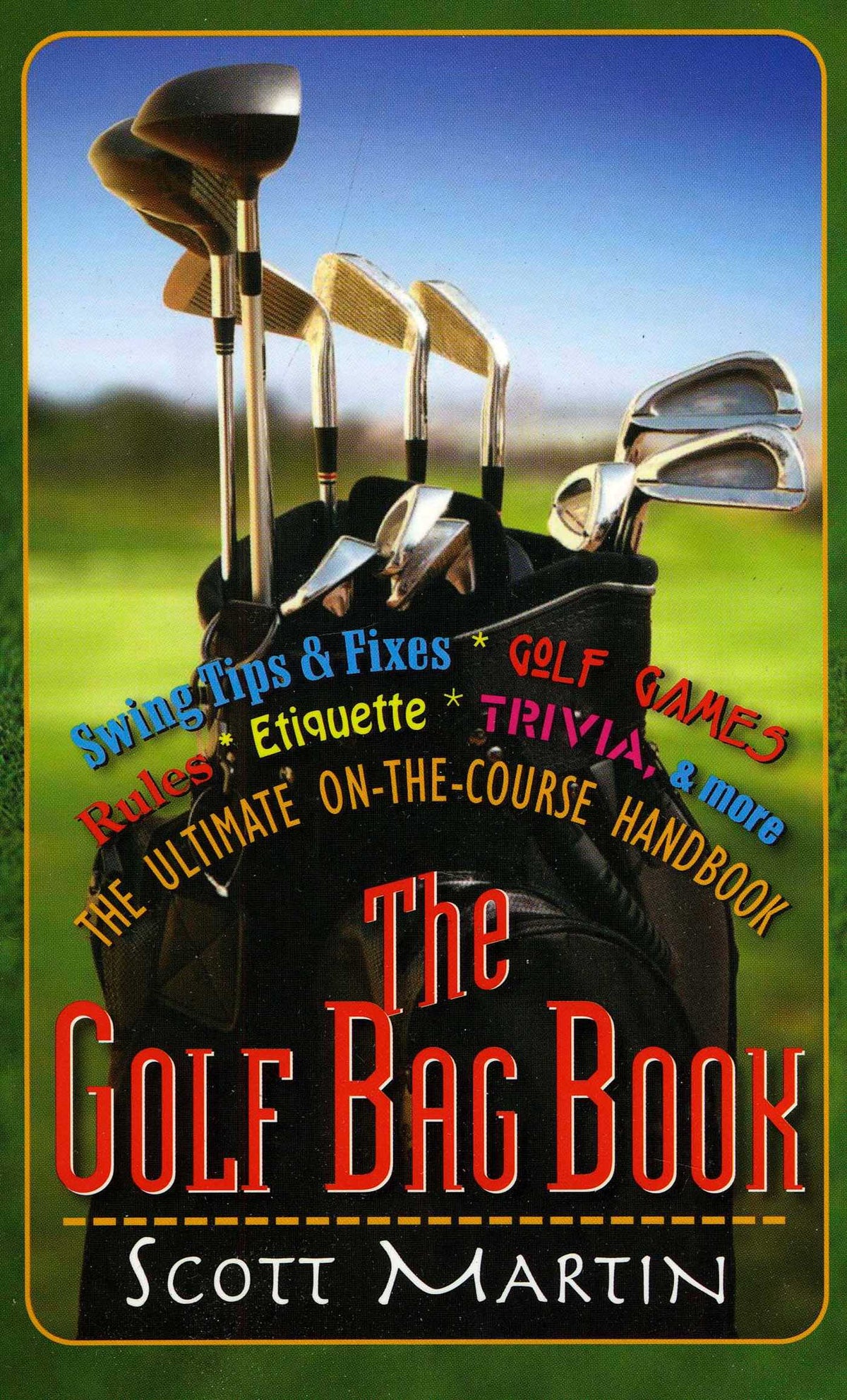 Golf Bag Book