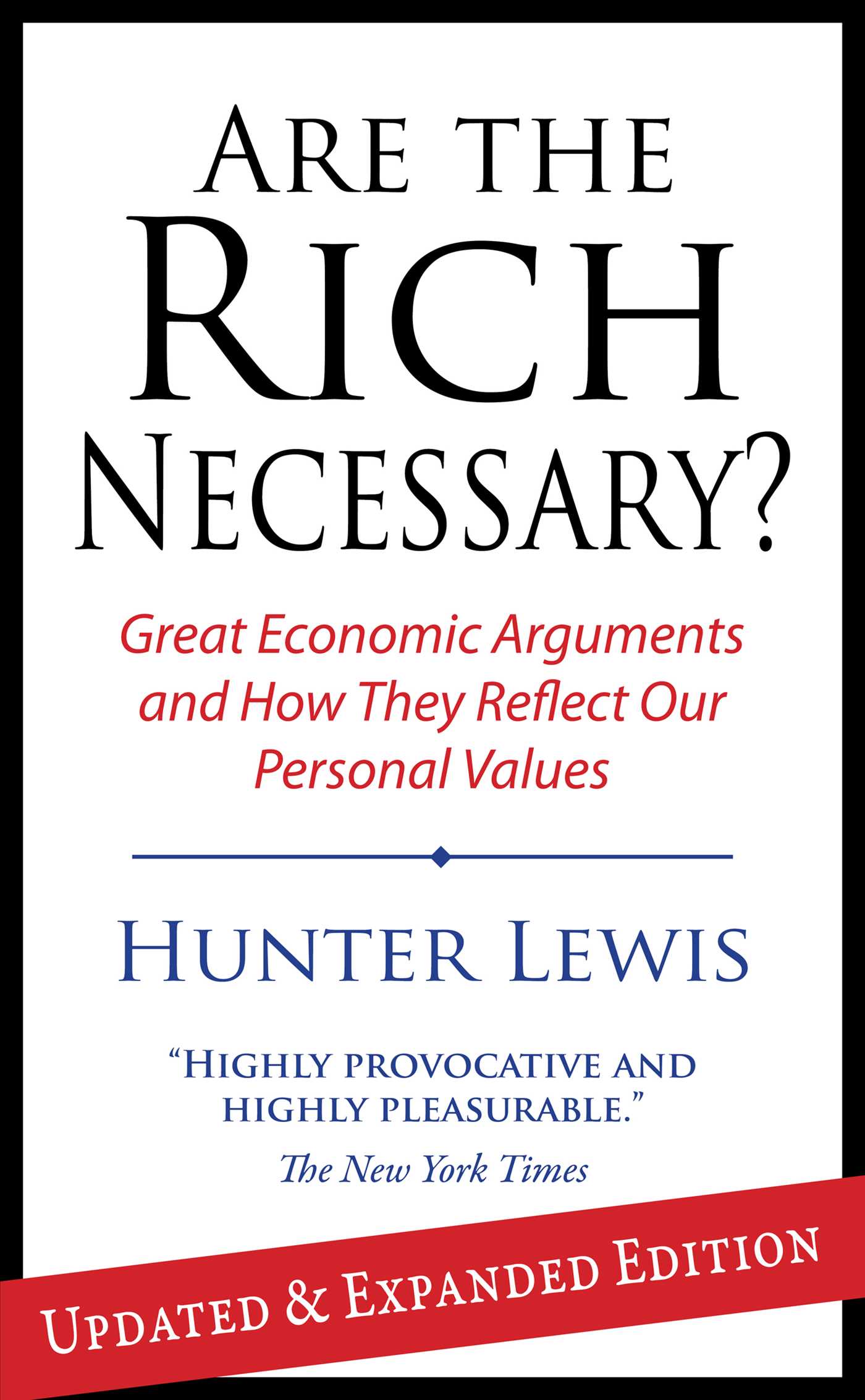 Are the Rich Necessary