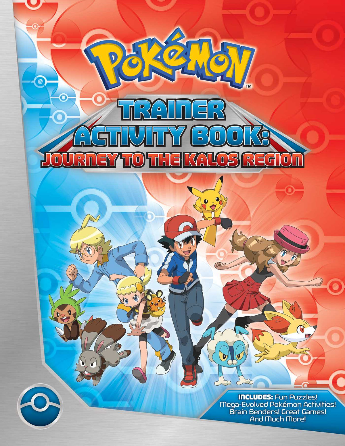 Pokemon Trainer Activity Book: Journey to the Kalos Region