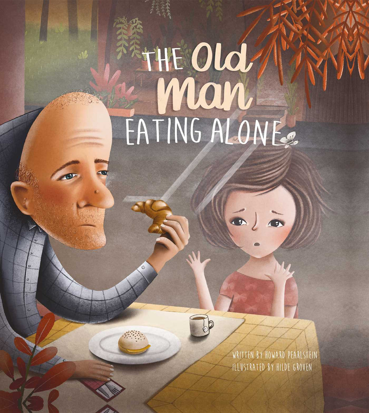 Old Man Eating Alone