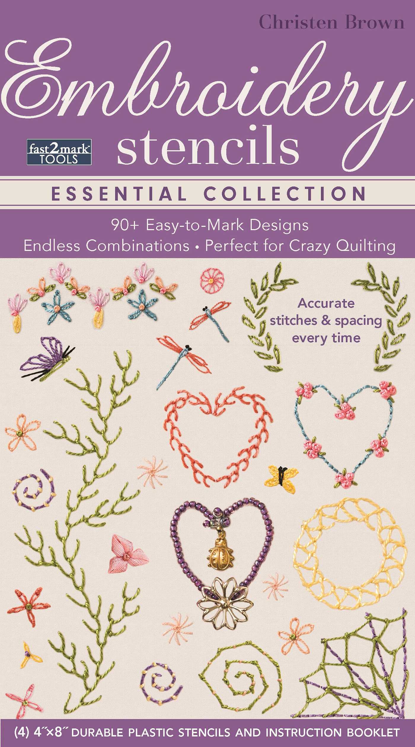 Embroidery Stencils Essential Collection
