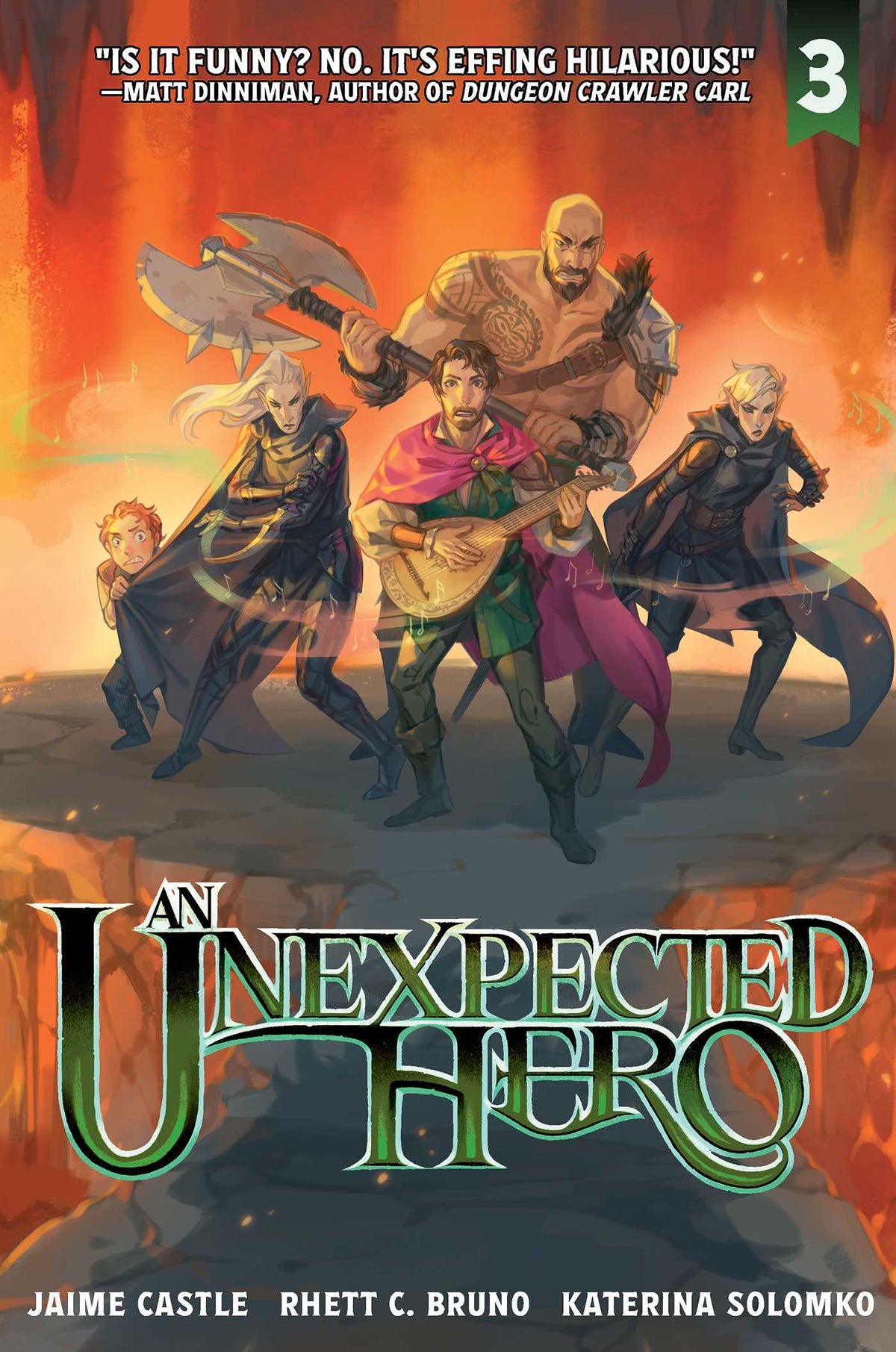 Unexpected Hero (Light Novel) Vol. 3