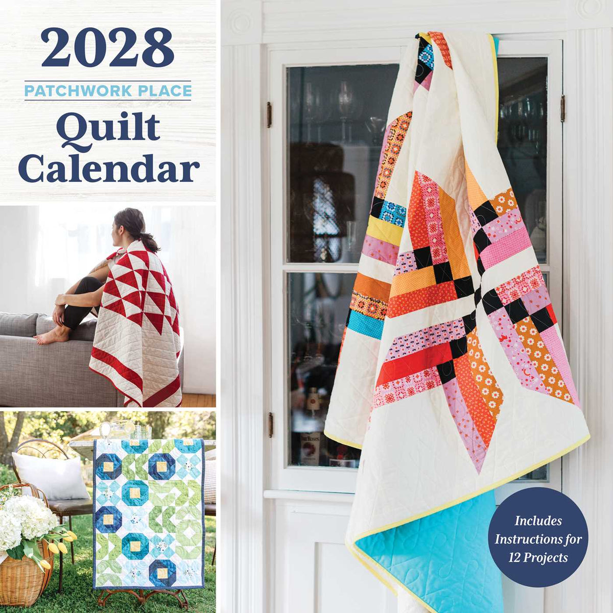 2028 Patchwork Place Quilt Calendar