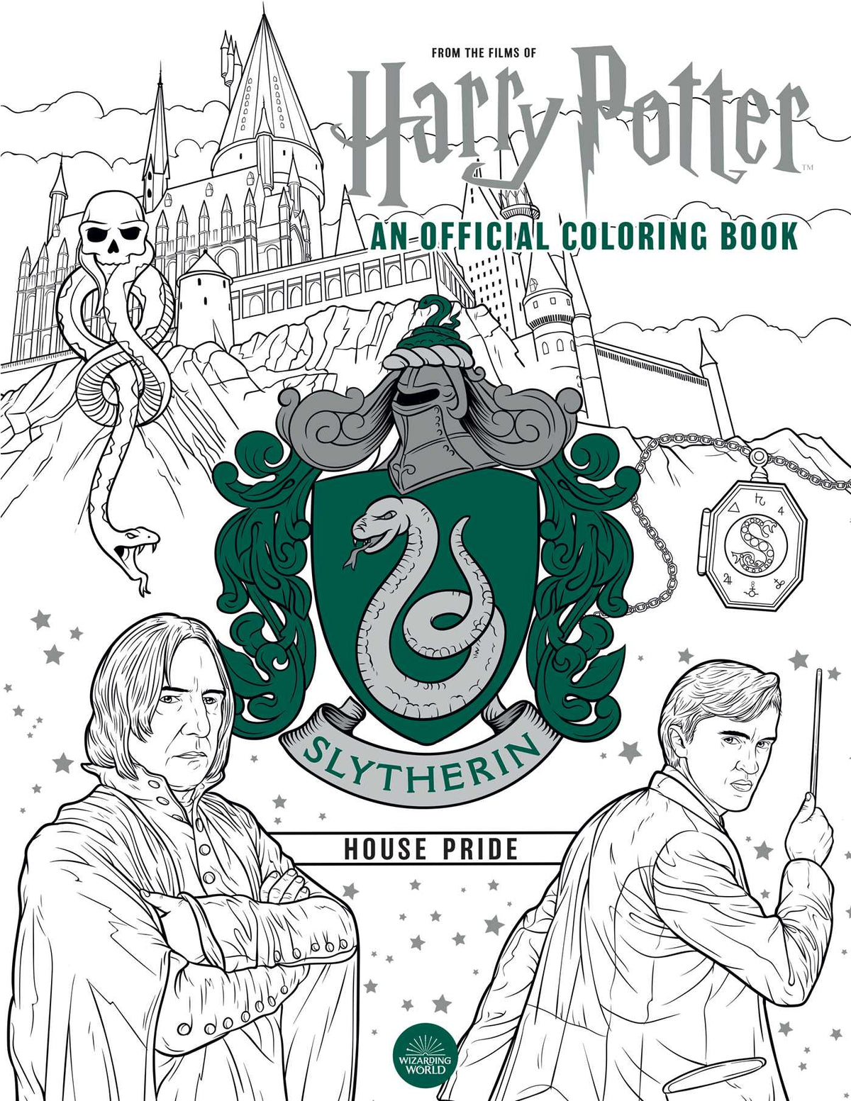 Harry Potter: Slytherin House Pride: The Official Coloring Book