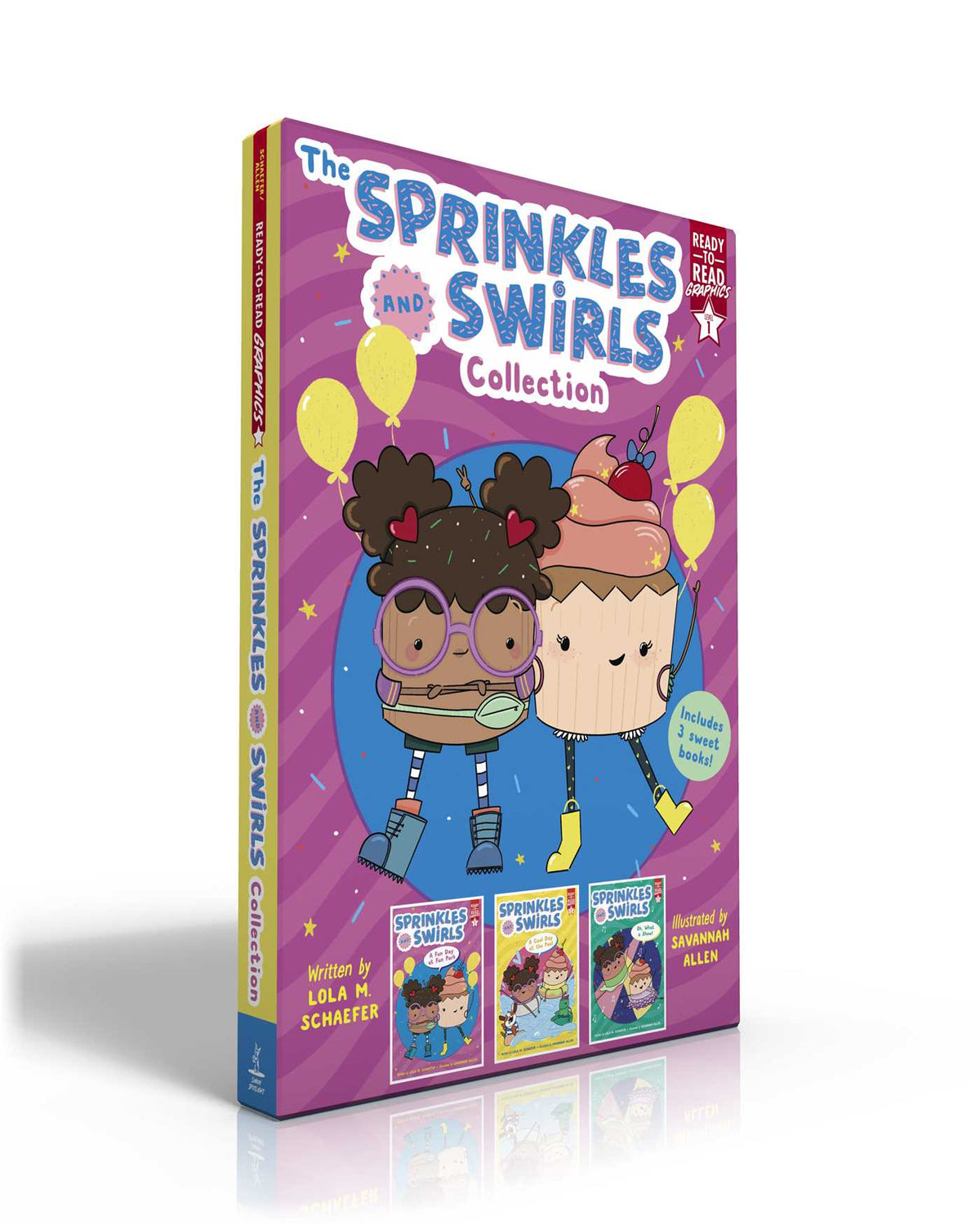 Sprinkles and Swirls Collection (Boxed Set): A Fun Day at Fun Park; A Cool Day at the Pool; Oh, What a Show!