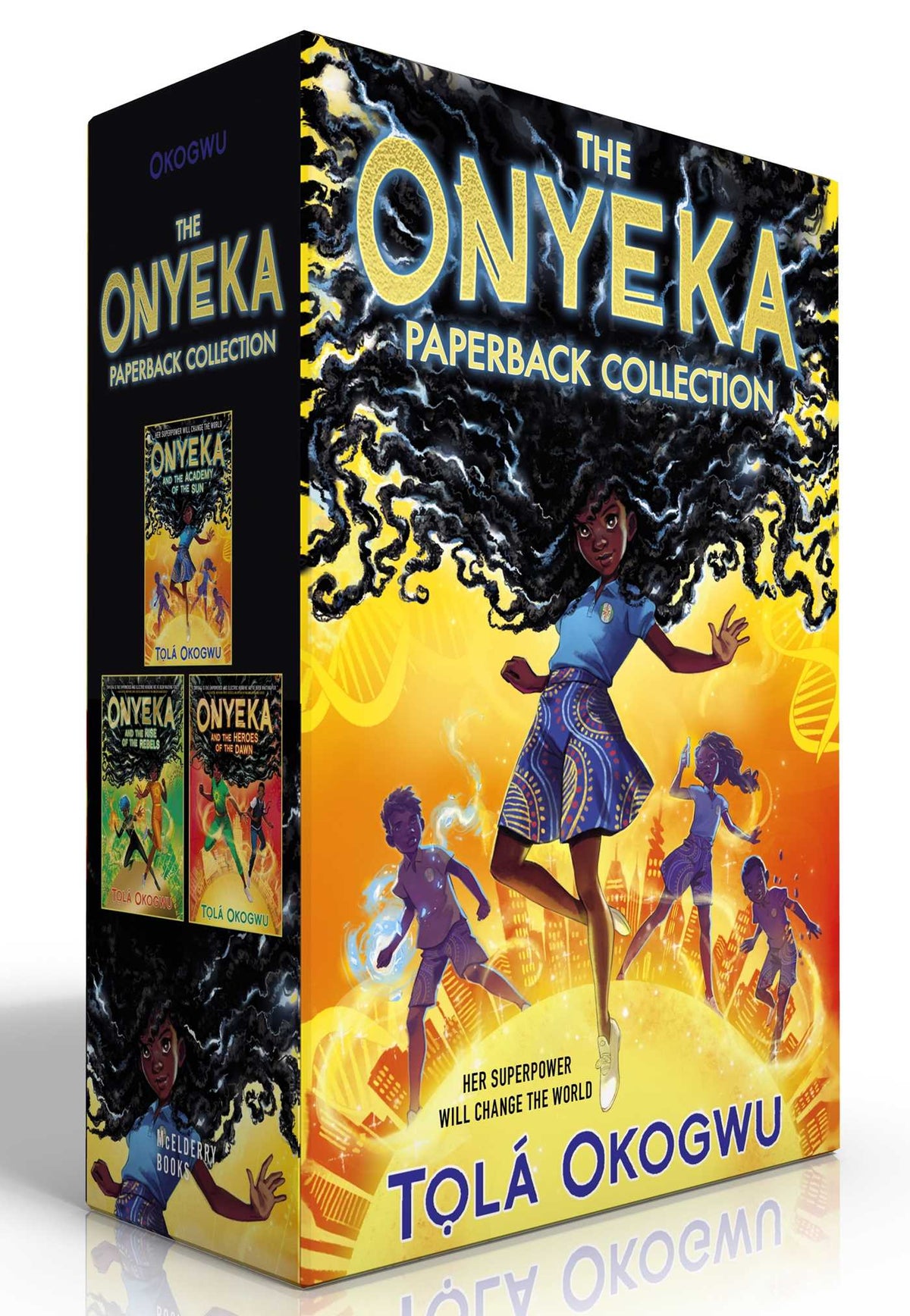Onyeka Paperback Collection (Boxed Set): Onyeka and the Academy of the Sun; Onyeka and the Rise of the Rebels; Onyeka and the Heroes of the Dawn