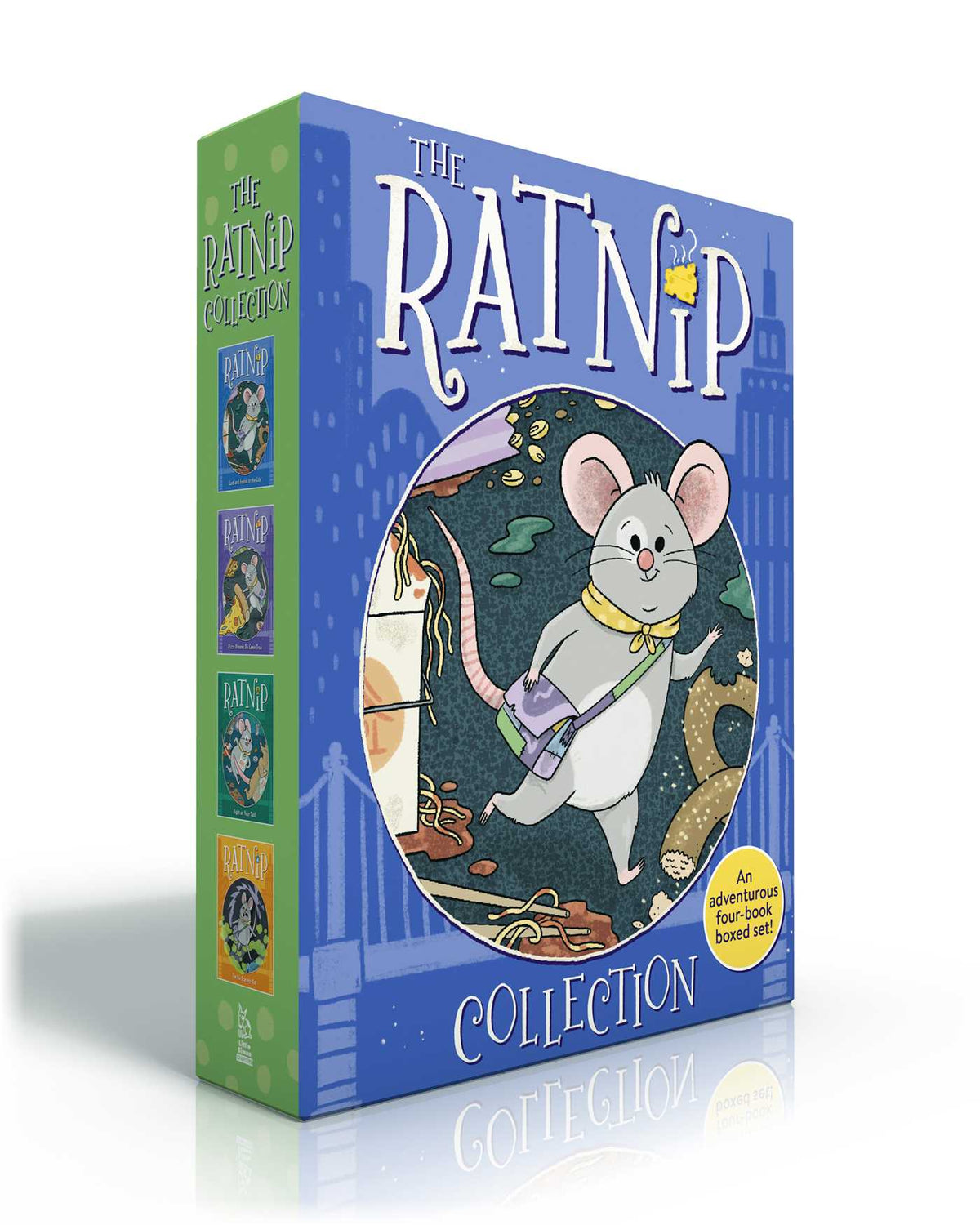 Ratnip Collection (Boxed Set): Lost and Found in the City; Pizza Dreams Do Come True; Right on Your Tail!; Scaredy-Rat
