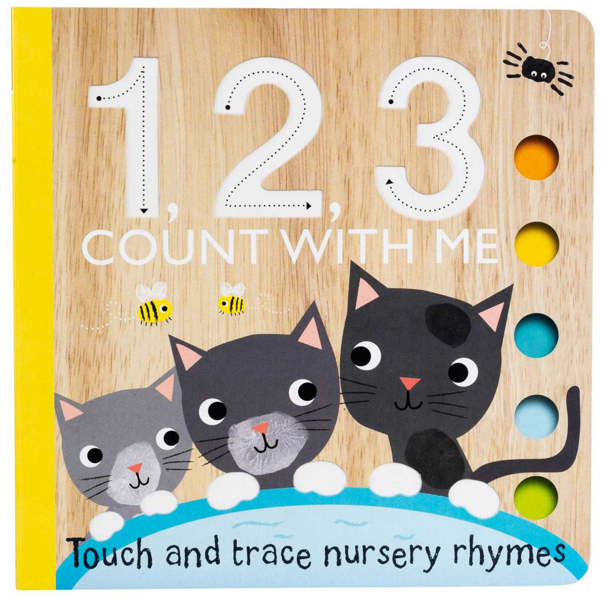Touch and Trace: 1, 2, 3 Count with Me (Board Book for Babies and Toddlers 0-2 years old)