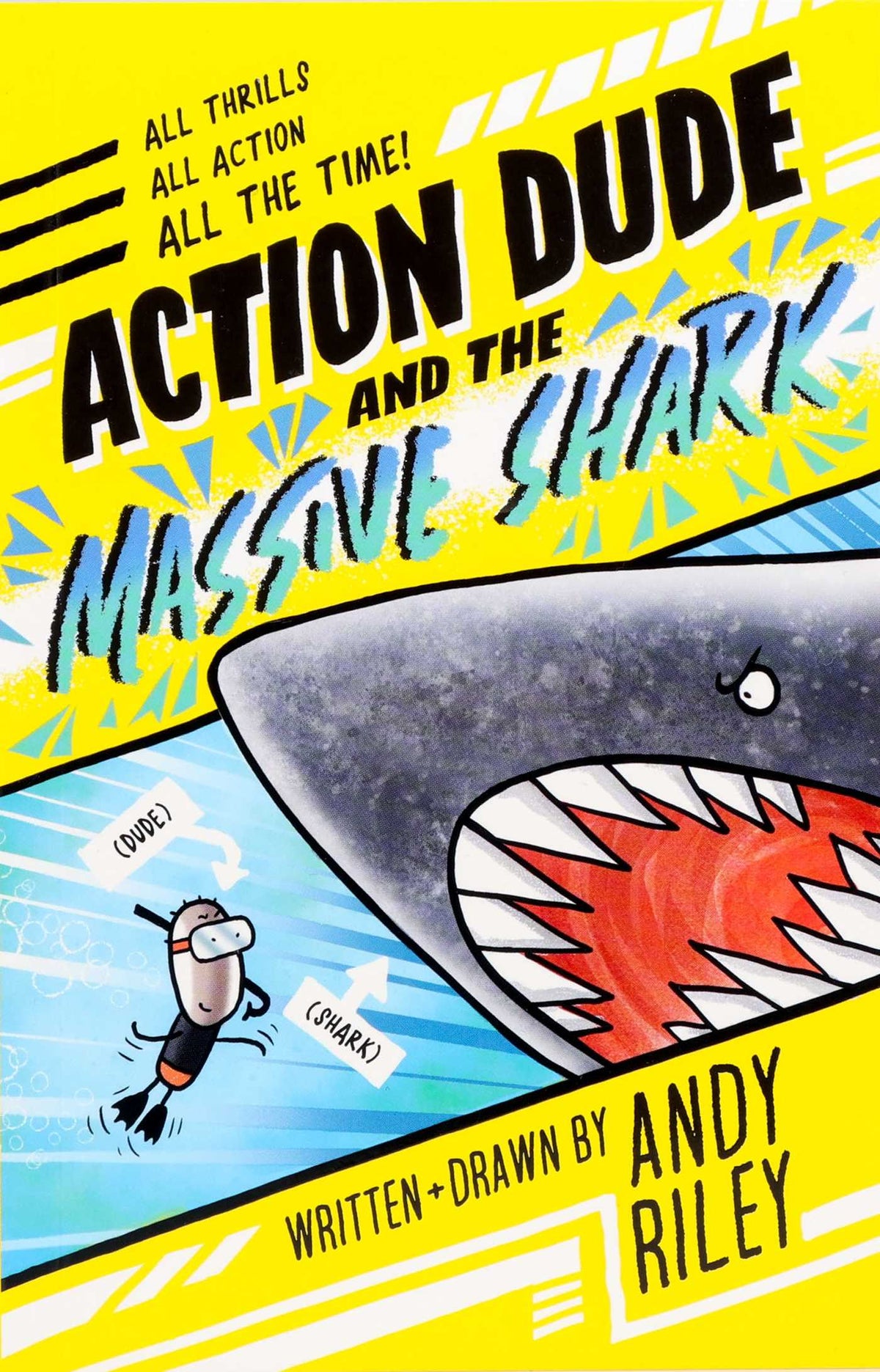 Action Dude and the Massive Shark