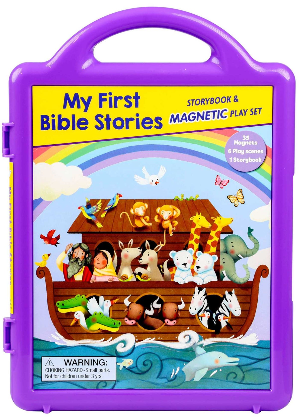 My First Bible Stories: Storybook & Magnetic Play Set