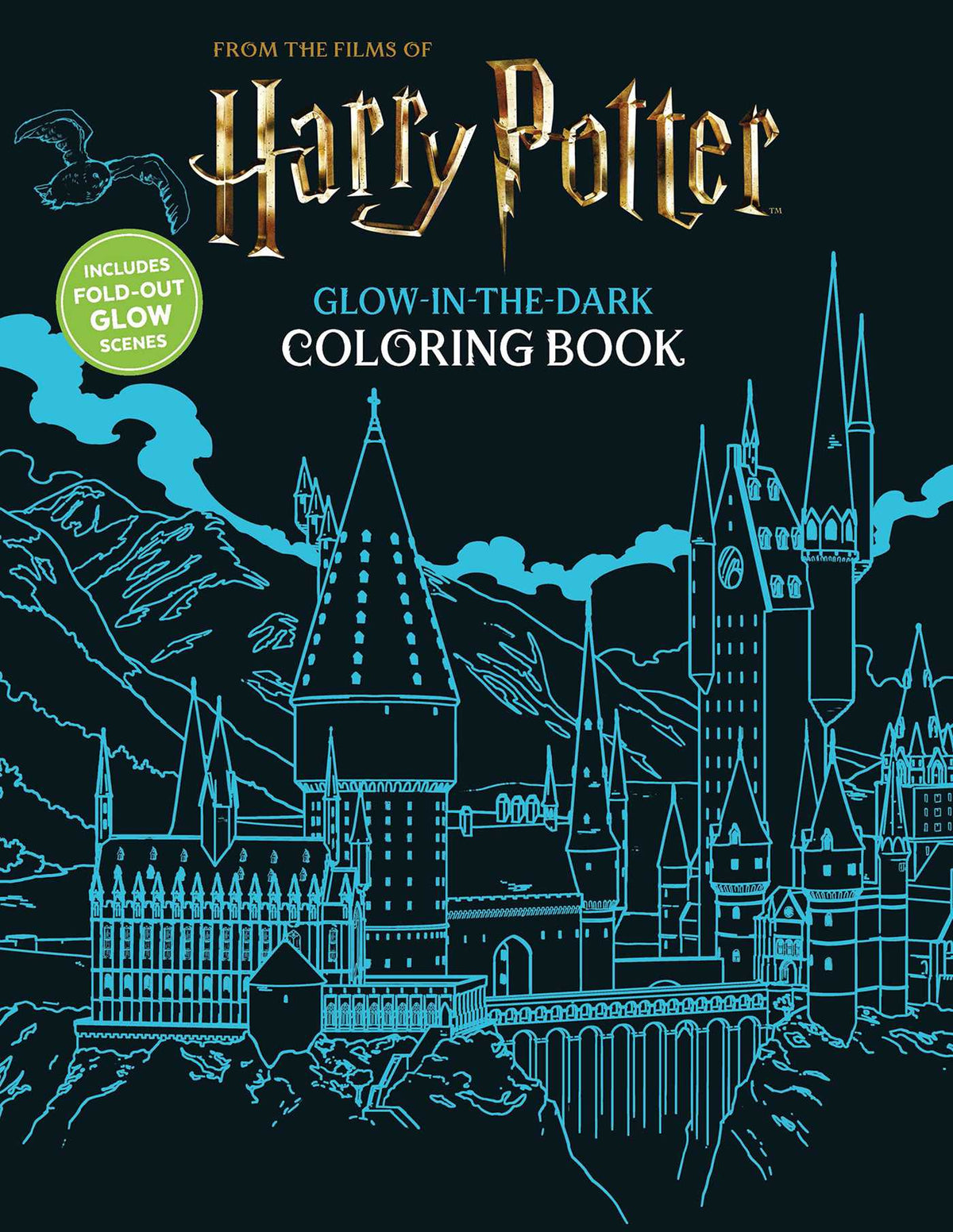 Harry Potter Glow-in-the-Dark Coloring Book