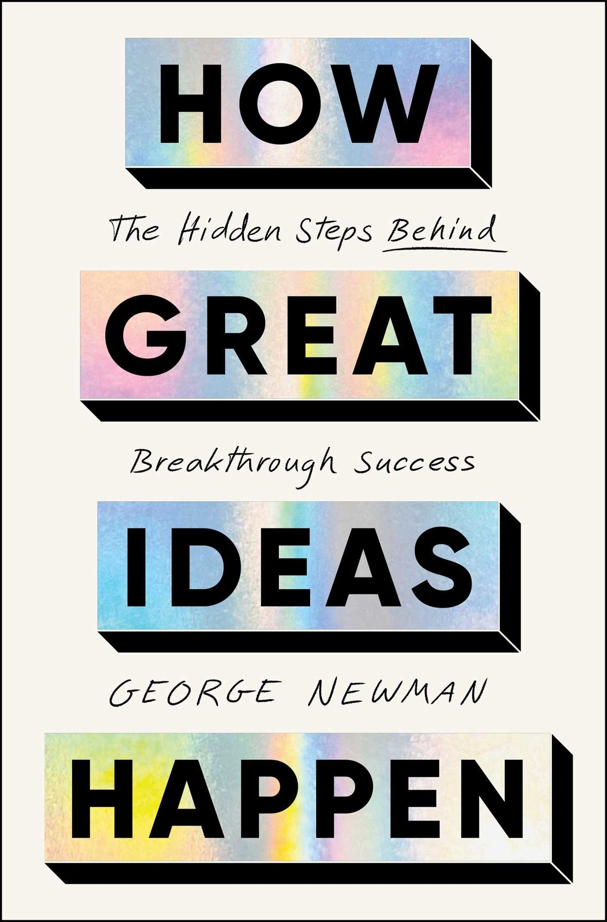How Great Ideas Happen