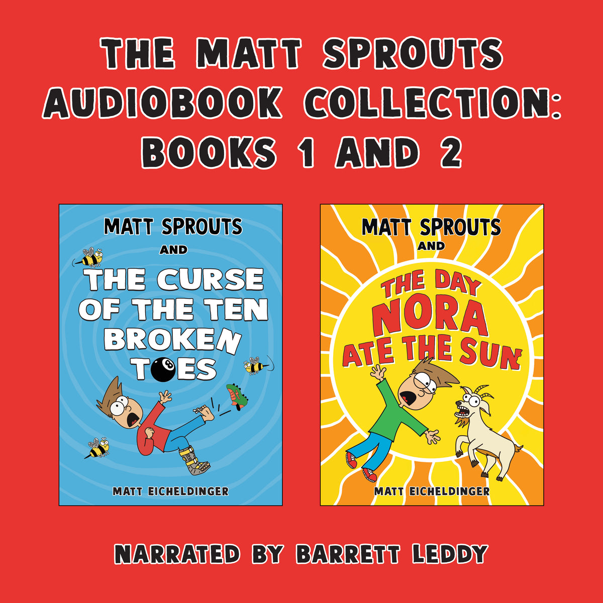 Matt Sprouts Audiobook Collection: Books 1 and 2