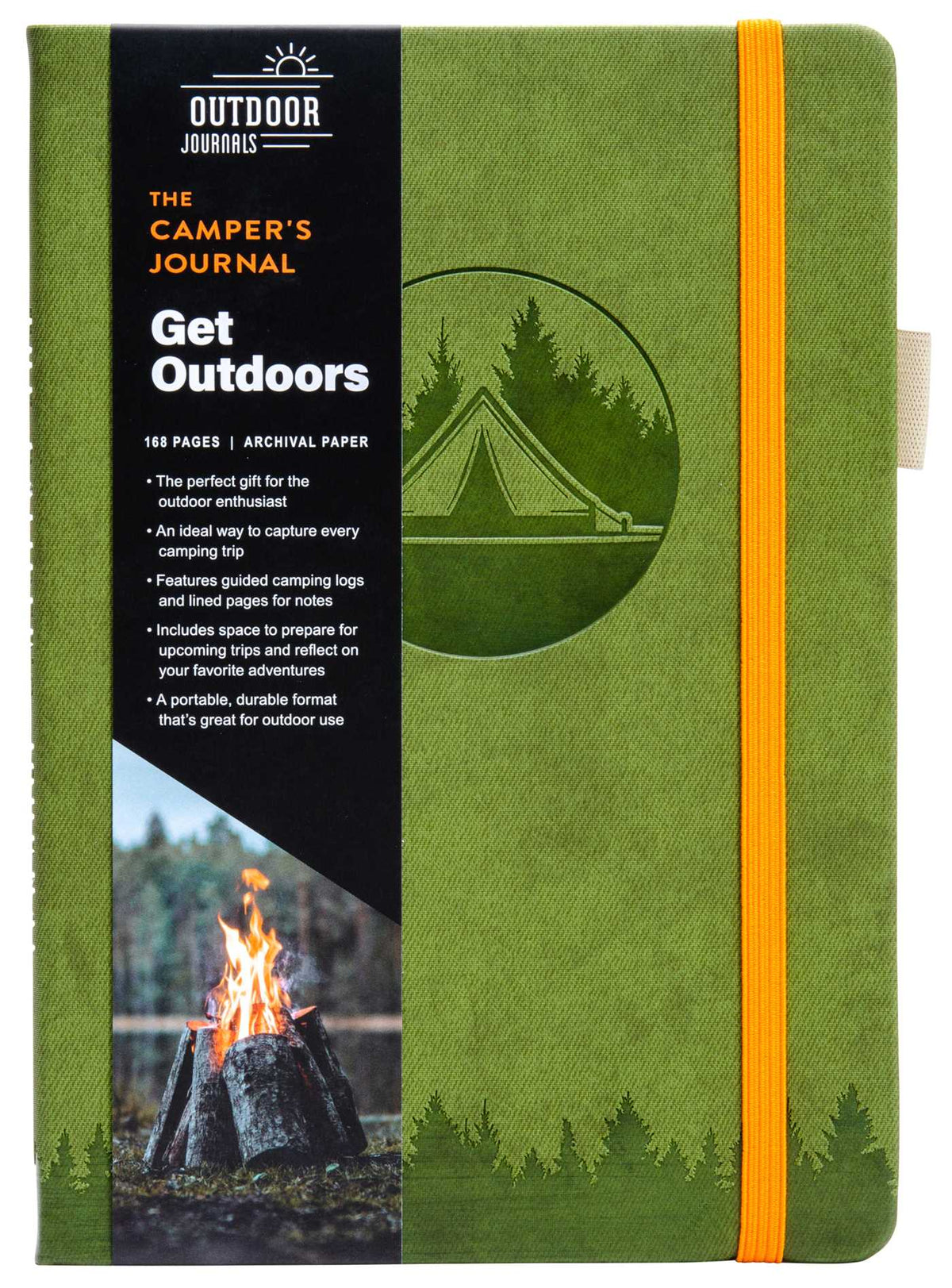 Camper's Journal (Outdoor Journal; Camping Log Book; Travel Diary)