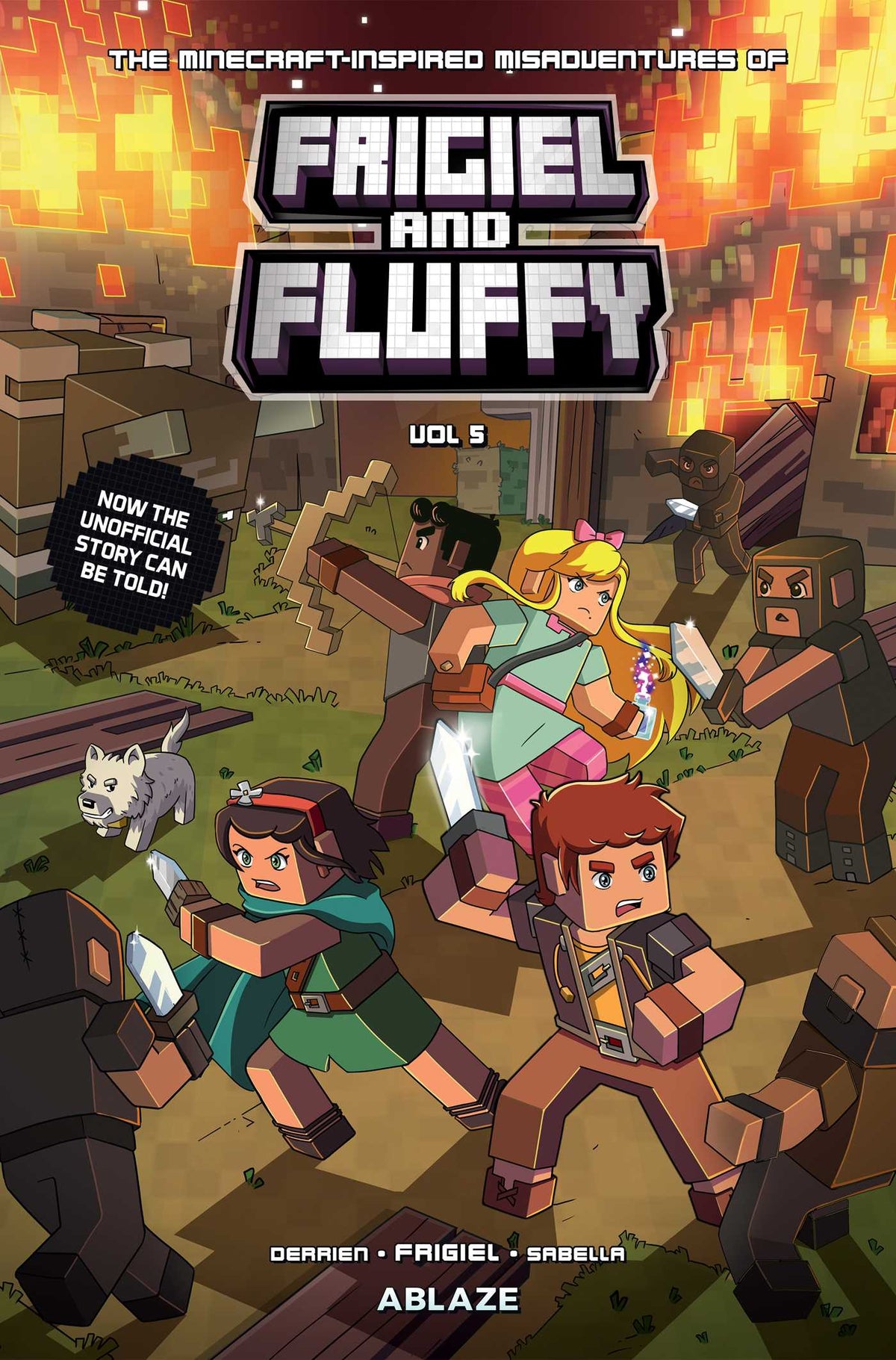MINECRAFT-INSPIRED MISADVENTURES OF FRIGIEL & FLUFFY VOL. 5
