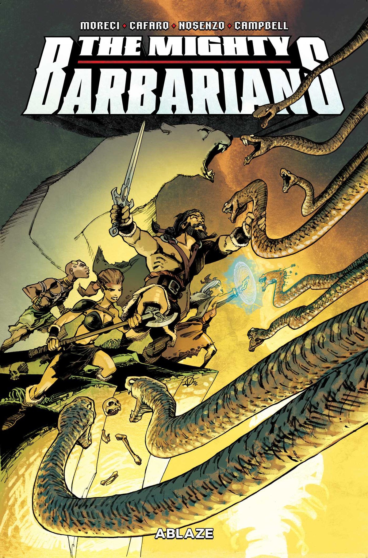 MIGHTY BARBARIANS TPB