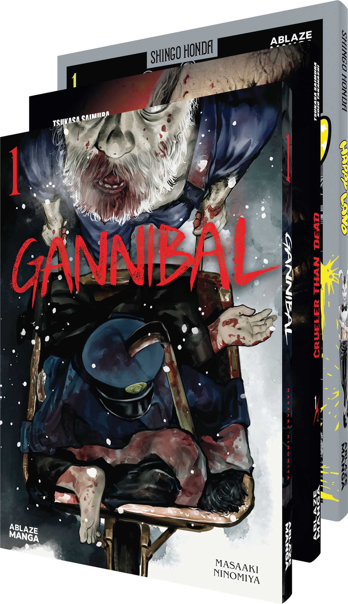 ABLAZE HORROR MANGA COLLECTED SET