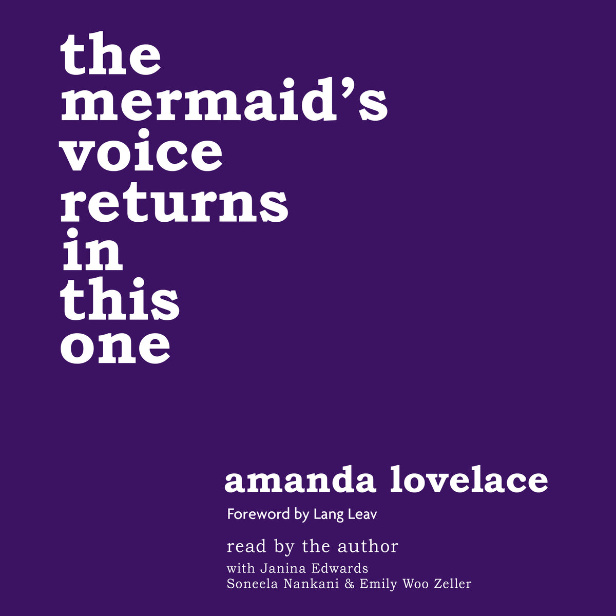 mermaid's voice returns in this one
