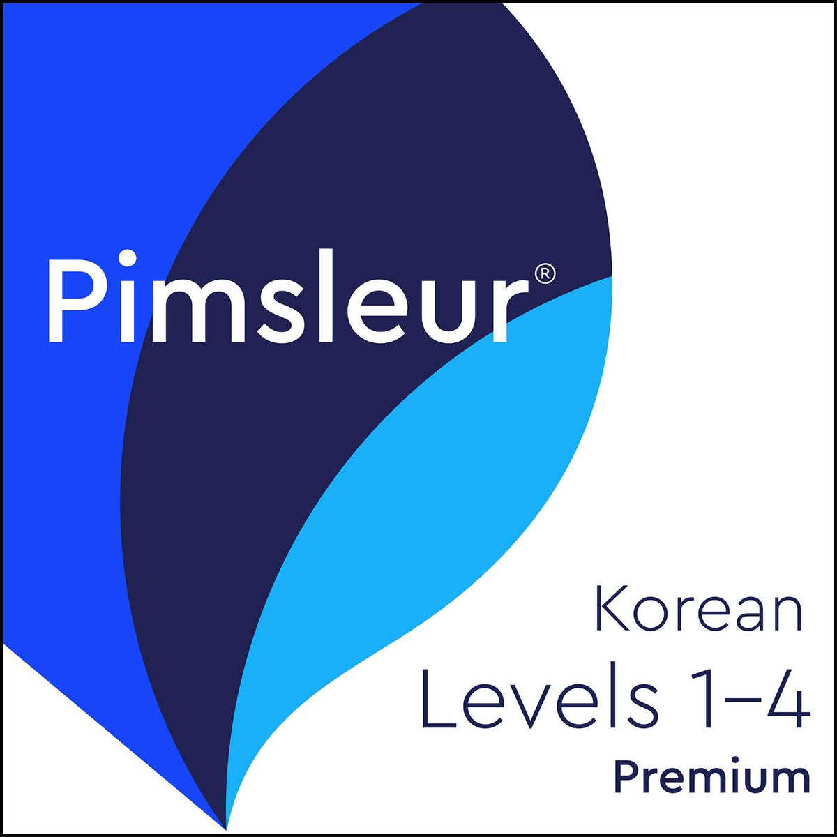 Pimsleur Korean Levels 1-4 Premium