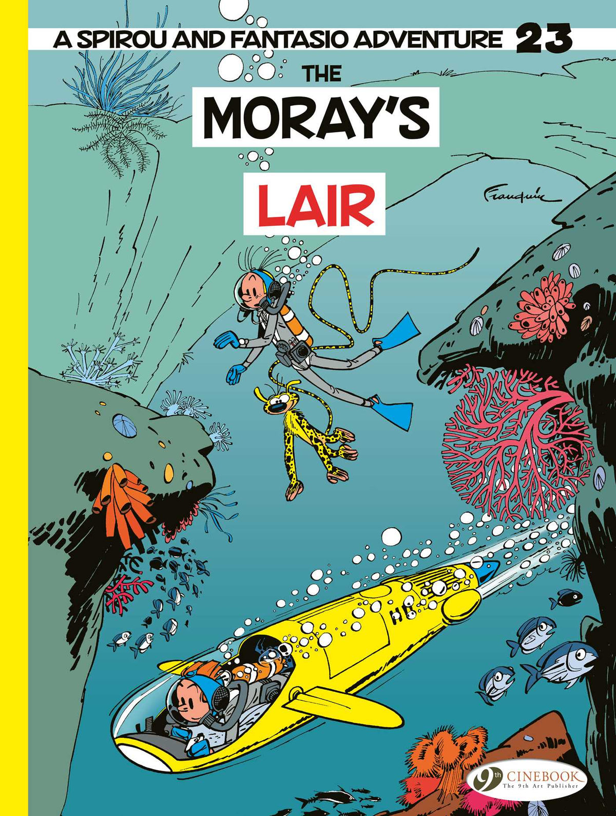Spirou and Fantasio Vol. 23 - The Moray's Lair