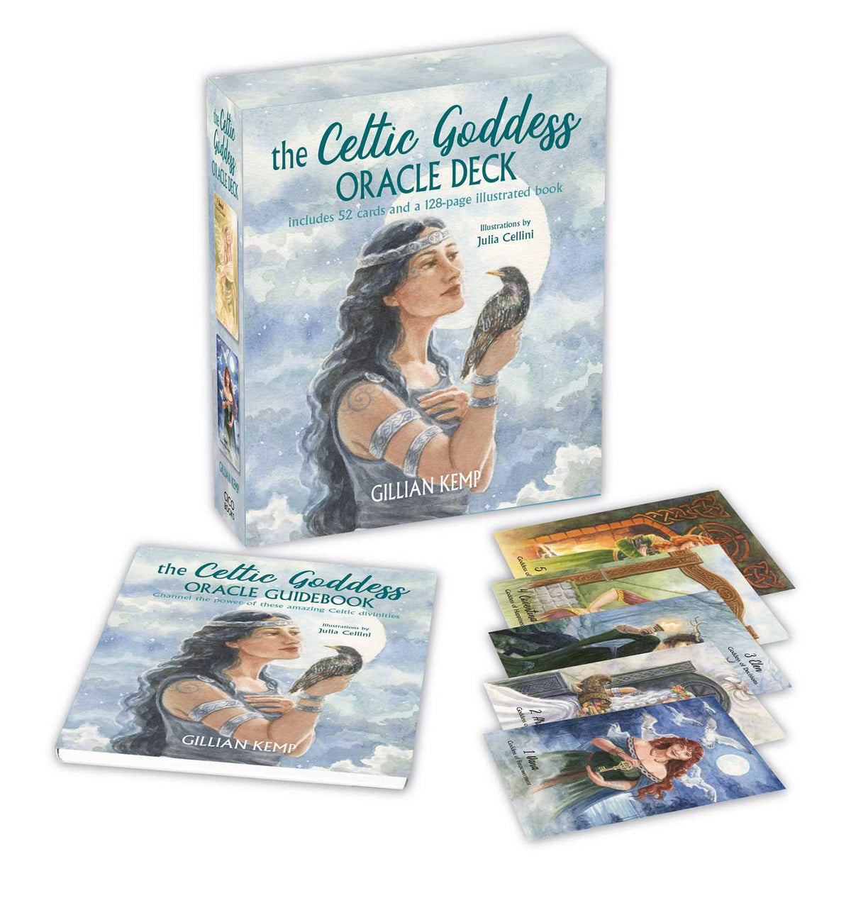 Celtic Goddess Oracle Deck: Includes 52 cards and a 128-page illustrated book
