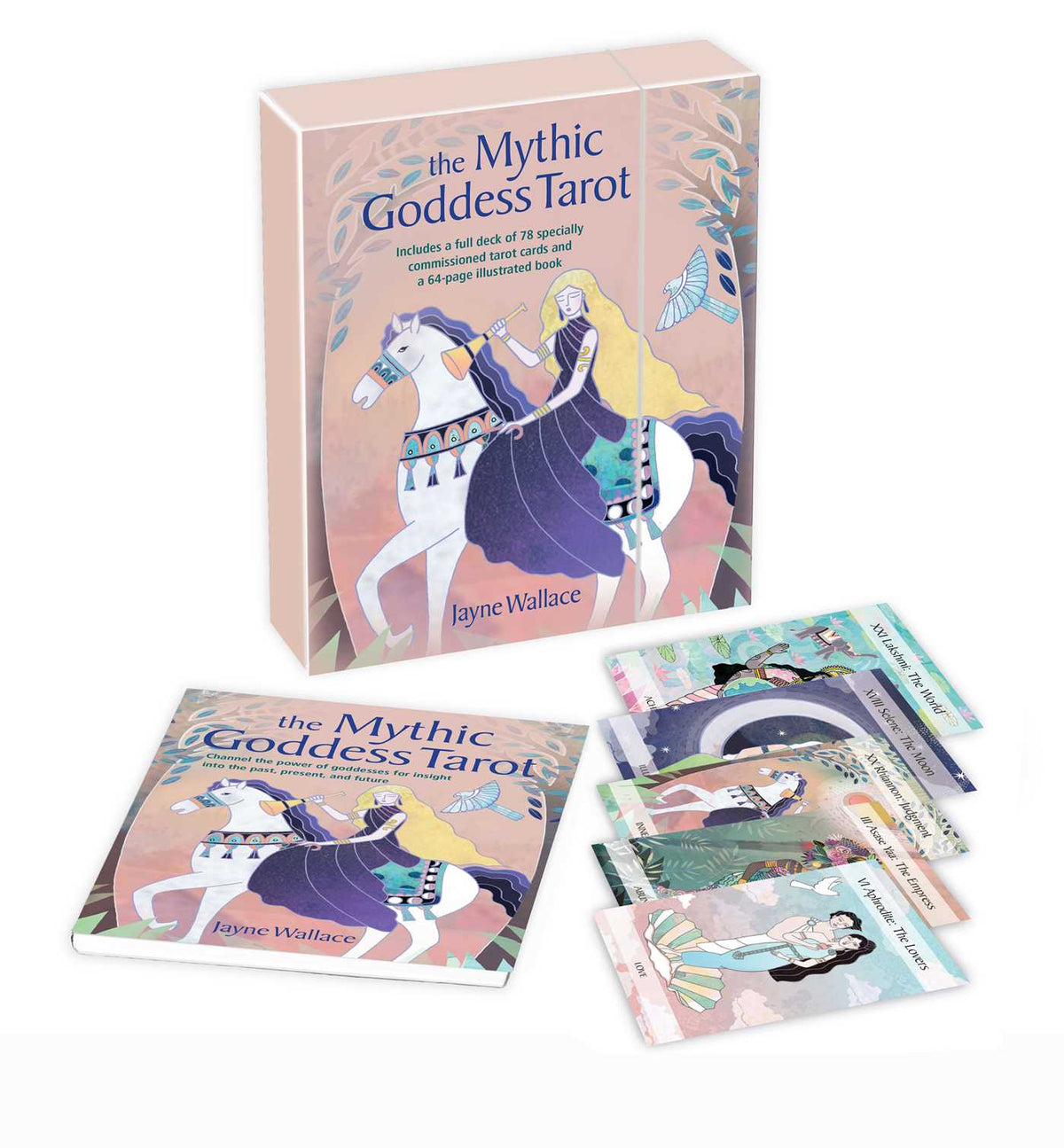 Mythic Goddess Tarot: Includes a full deck of 78 specially commissioned tarot cards and a 64-page illustrated book