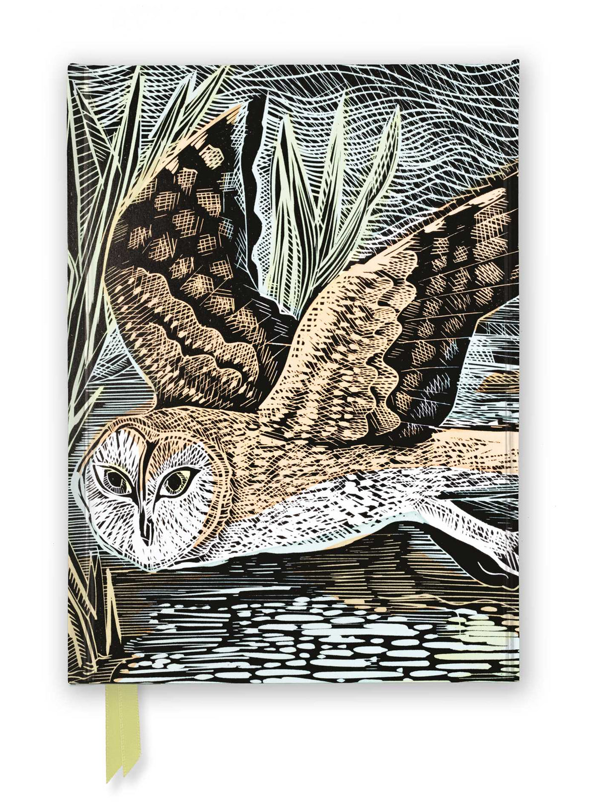 Angela Harding: Marsh Owl (Foiled Journal)
