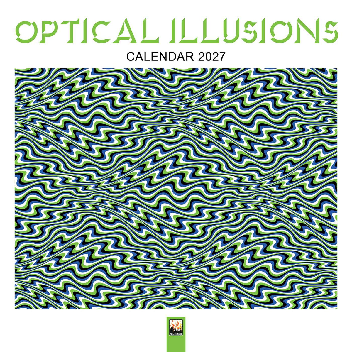 Optical Illusions Wall Calendar 2027 (Art Calendar)