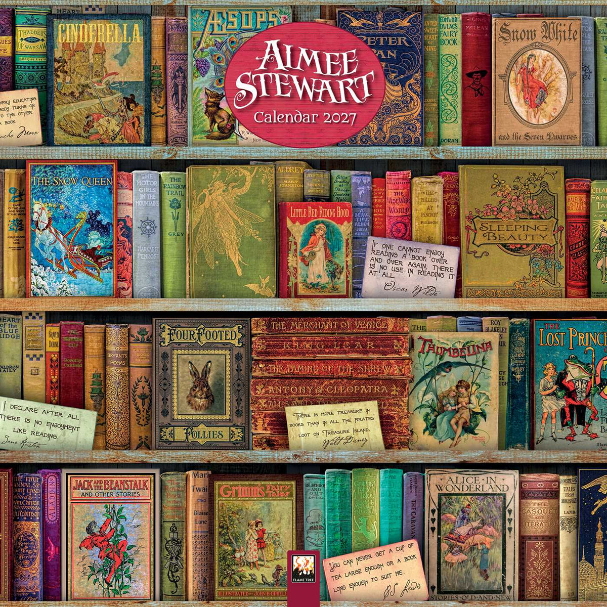 Aimee Stewart Wall Calendar 2027 (Art Calendar)