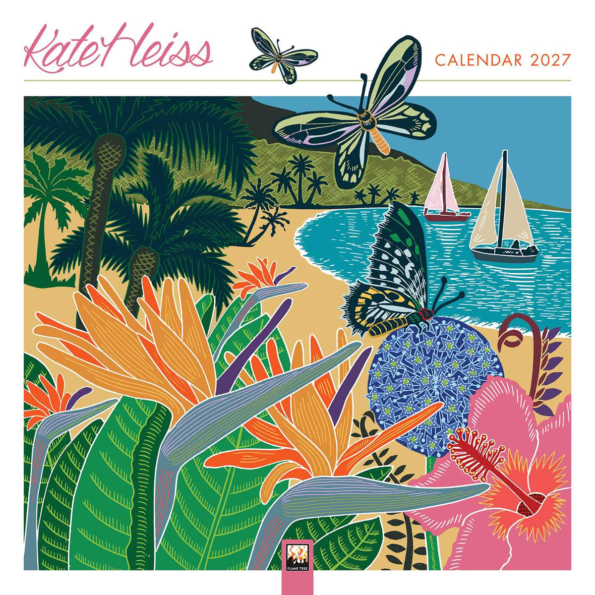 Kate Heiss Wall Calendar 2027 (Art Calendar)