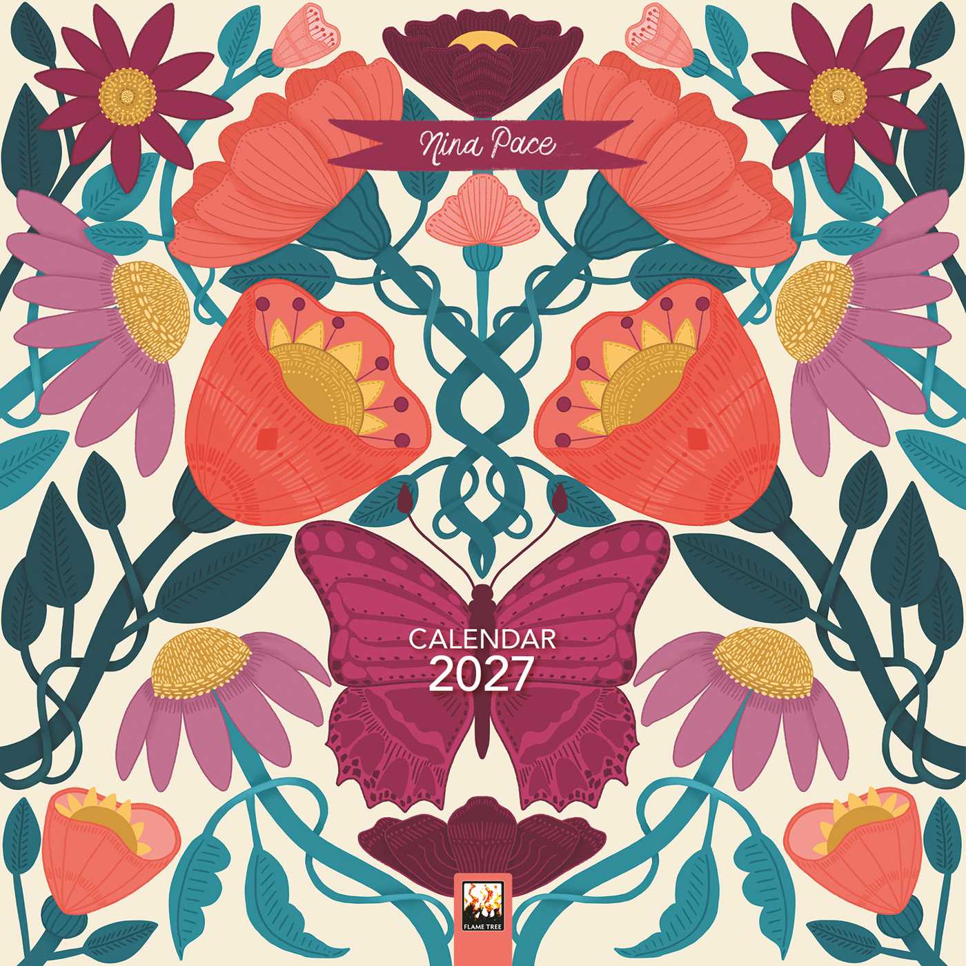 Nina Pace Mini Wall calendar 2027 (Art Calendar)