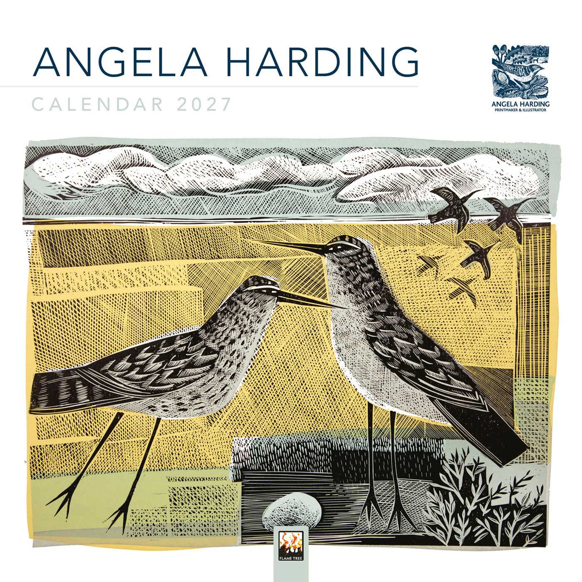 Angela Harding Mini Wall calendar 2027 (Art Calendar)