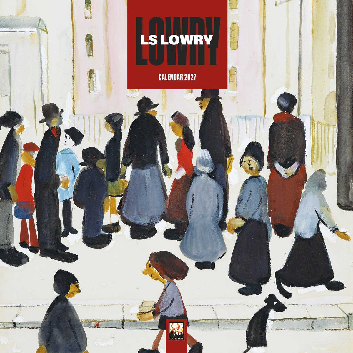 Lowry Mini Wall Calendar 2027 (Art Calendar)
