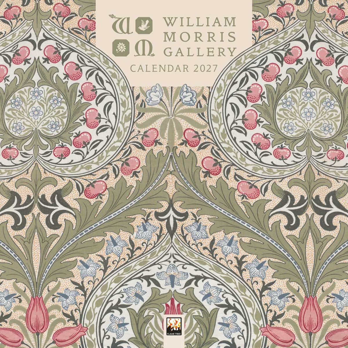 William Morris Gallery Mini Wall Calendar 2027 (Art Calendar)