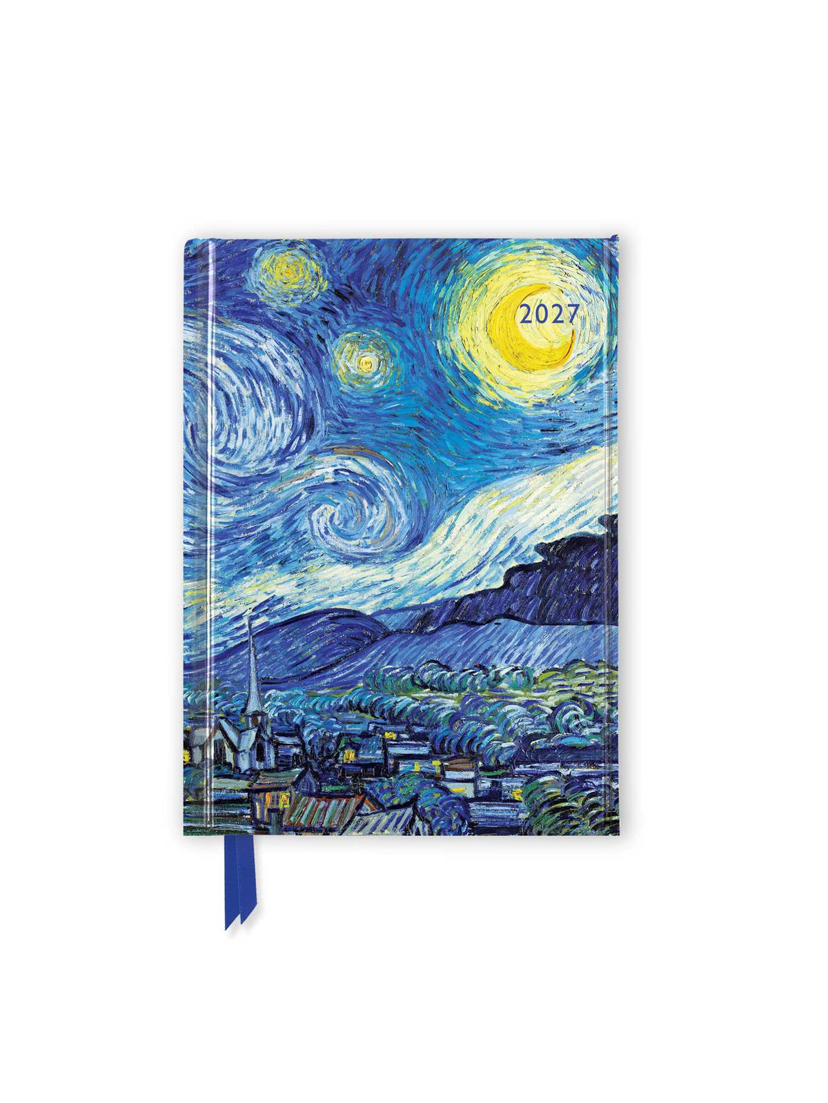 Vincent van Gogh: The Starry Night 2027 Luxury Pocket Diary Planner - Week to View