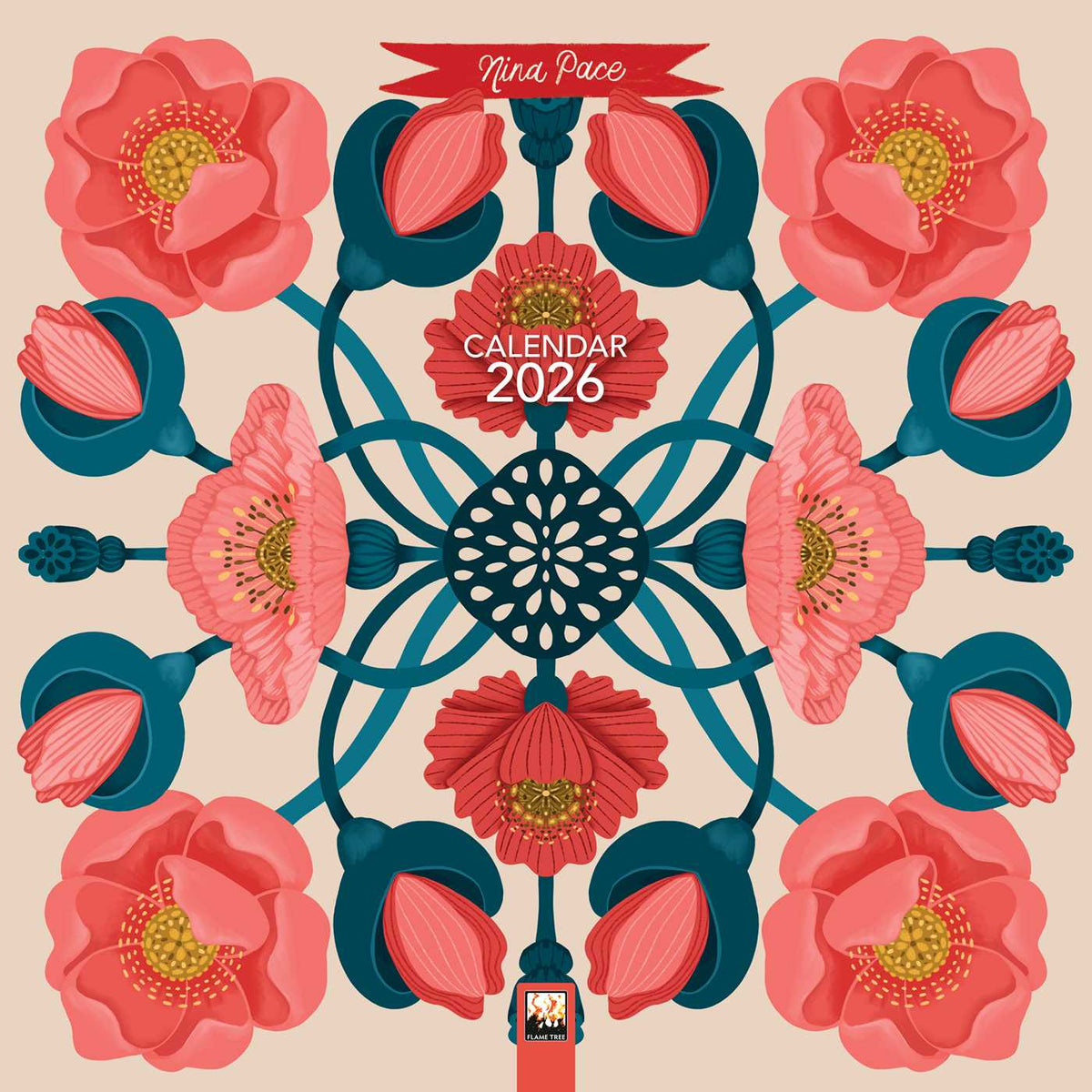 Nina Pace Wall Calendar 2026 (Art Calendar)