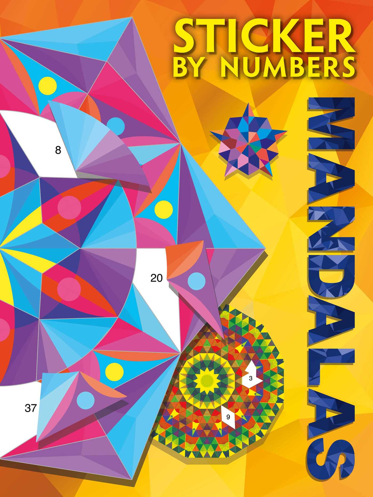 Sticker By Numbers: Mandalas