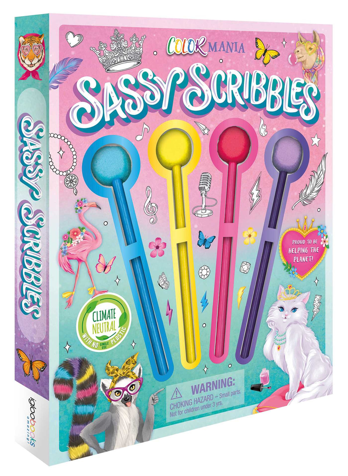 Sassy Scribbles Coloring Kit