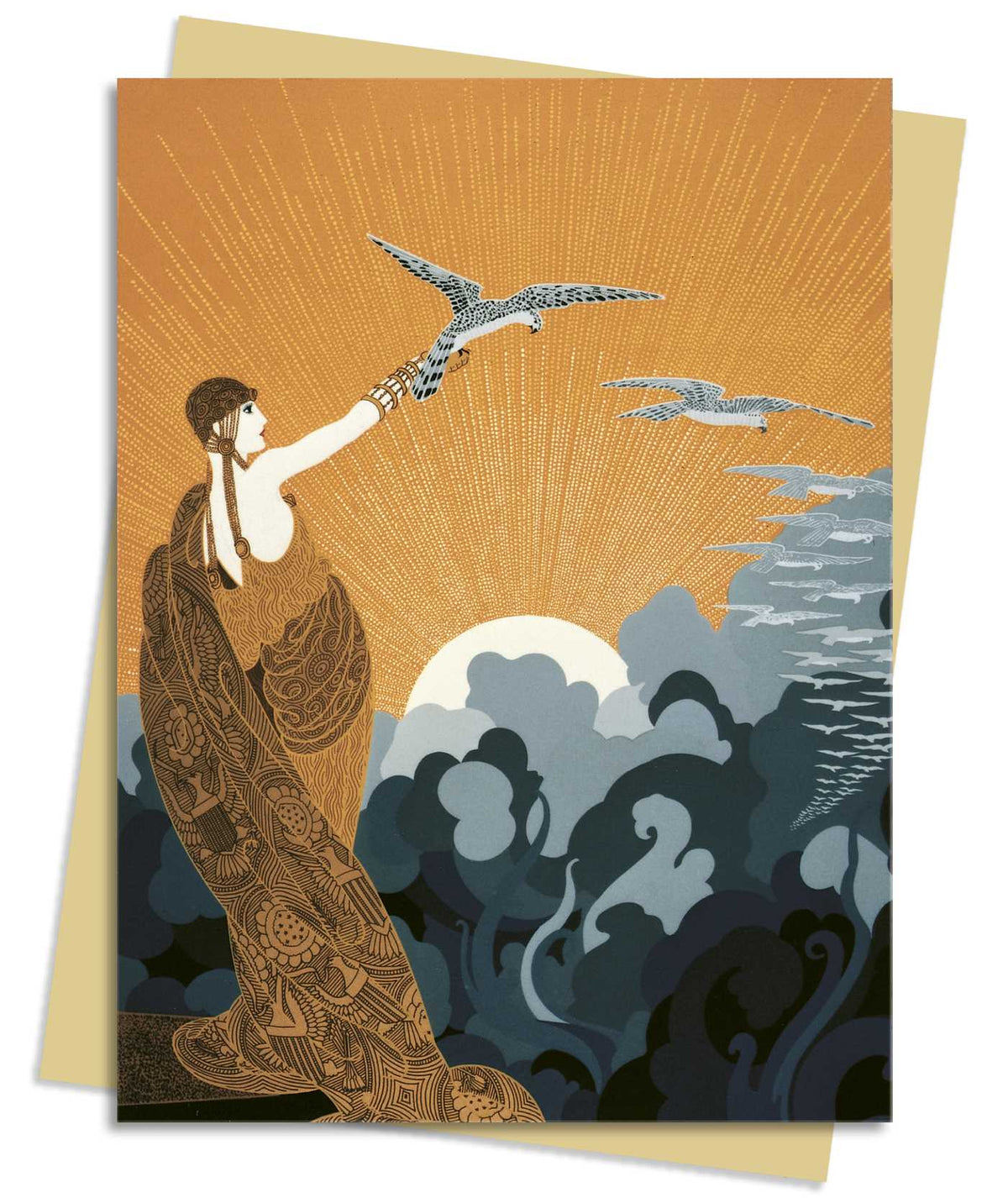 New Bridges For Seven Seas (Erté) Greeting Card Pack