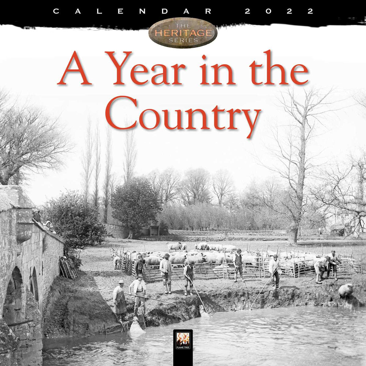 Year In the Country Heritage Wall Calendar 2022 (Art Calendar)