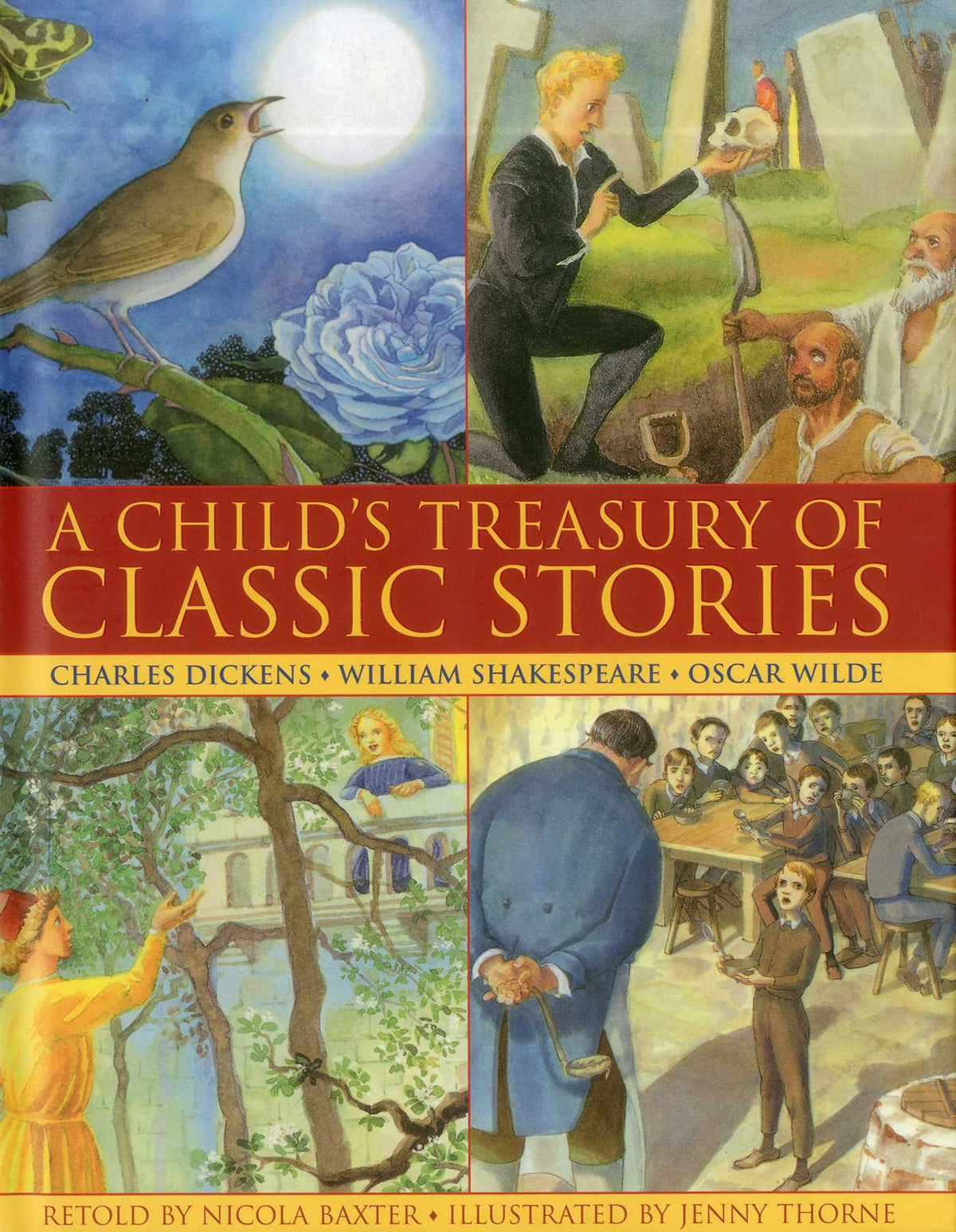 Child's Treasury of Classic Stories: Charles Dickens, William Shakespeare, & Oscar Wilde