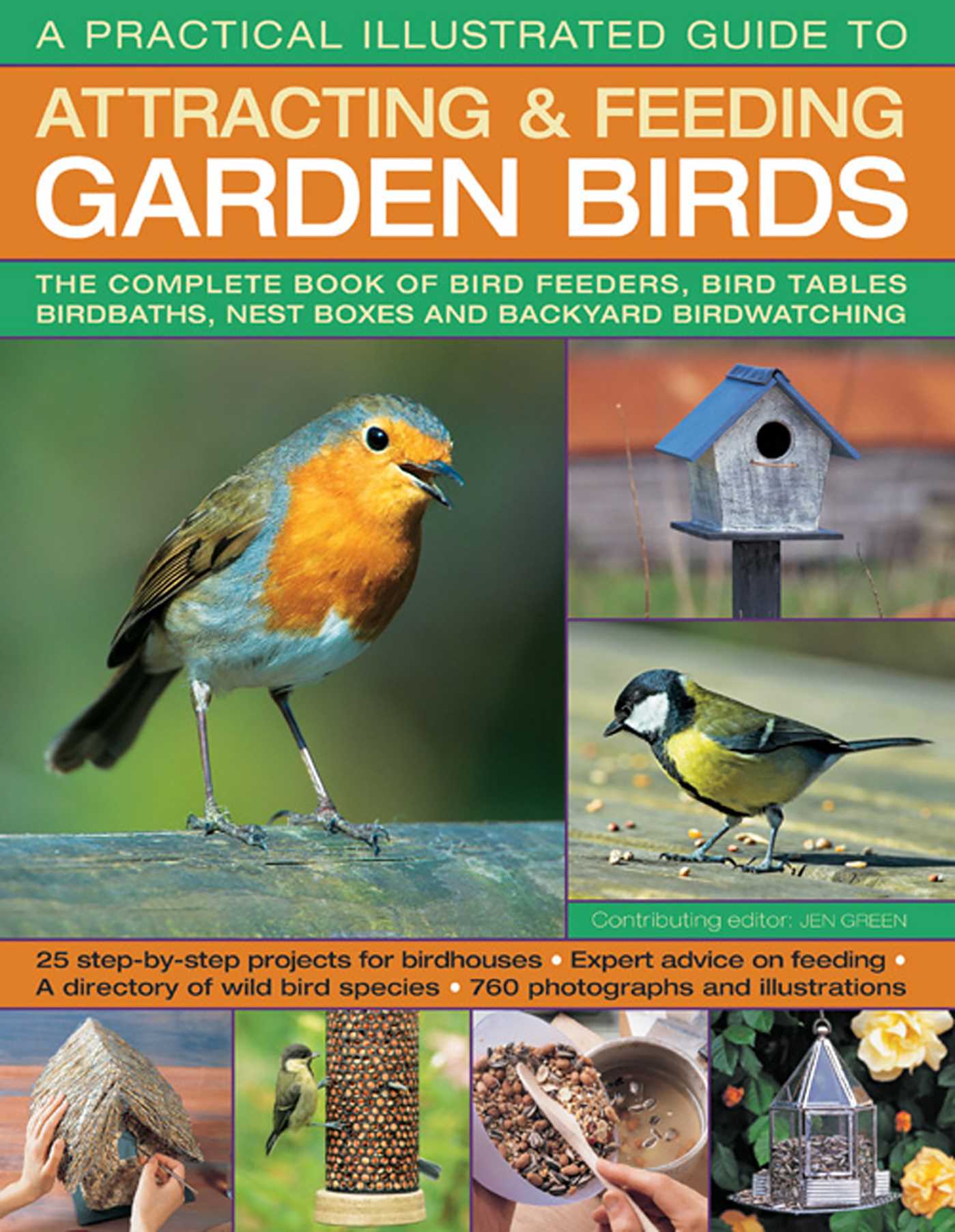 Practical Illustrated Guide To Attracting & Feeding Garden Birds