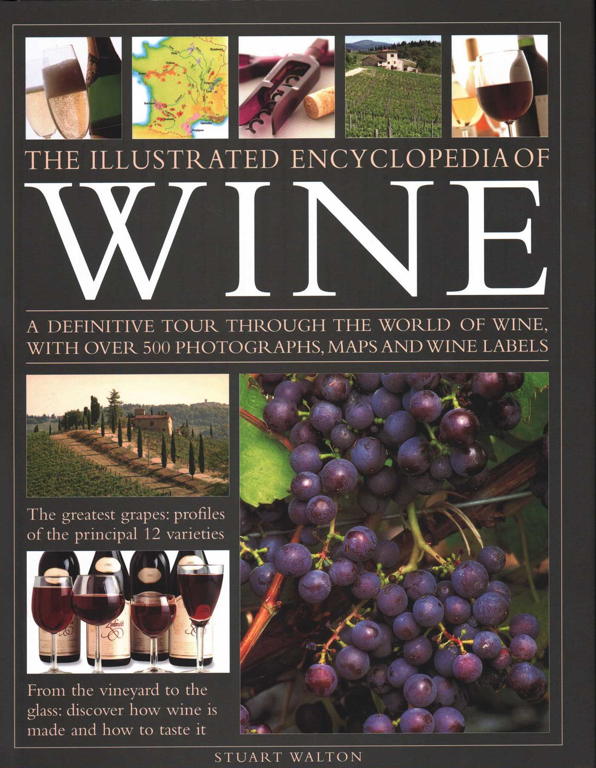 Illustrated Encyclopedia of Wine: A Definitive Tour Through the World of Wine, With Over 500 Photographs, Maps and Wine Labels