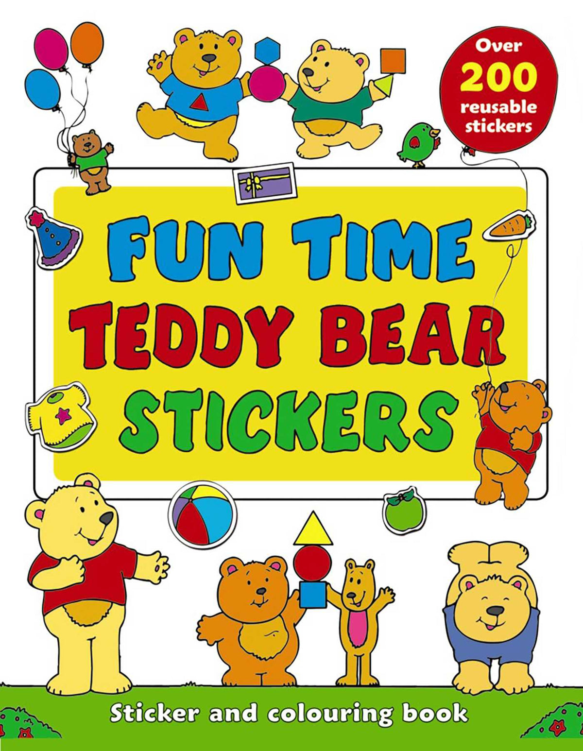 Fun Time Teddy Bear Stickers