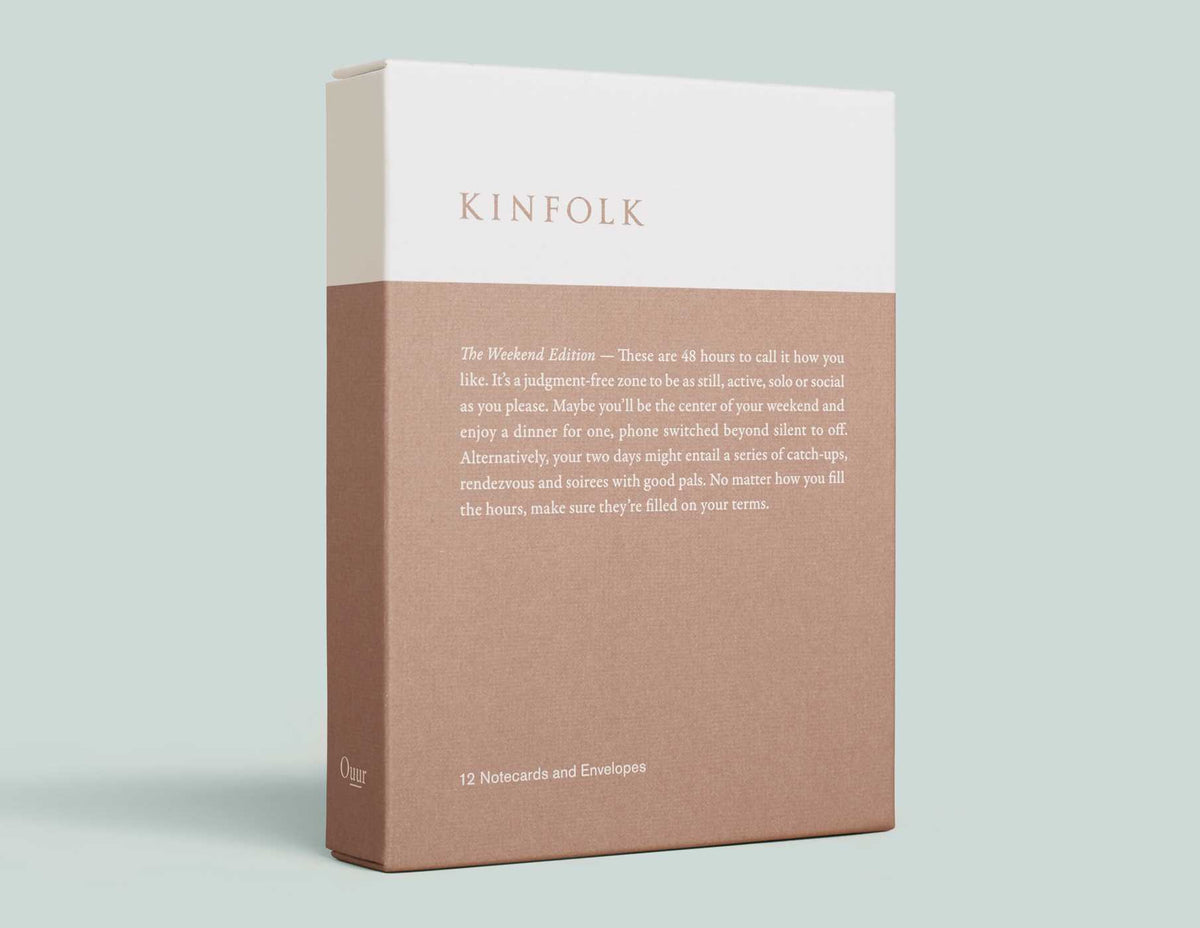 Kinfolk Notecards - The Weekend Edition