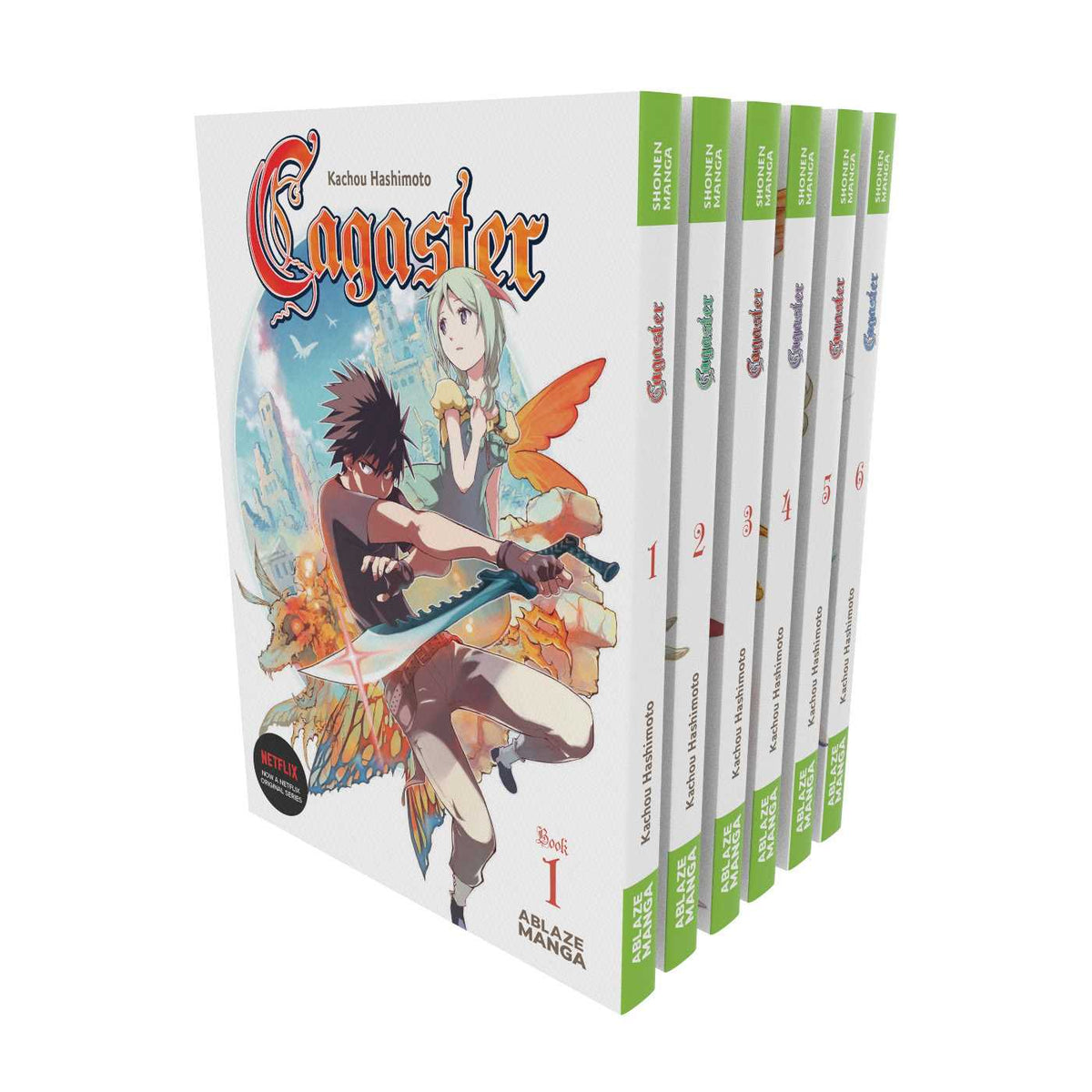 CAGASTER VOLS 1-6 COLLECTED SET